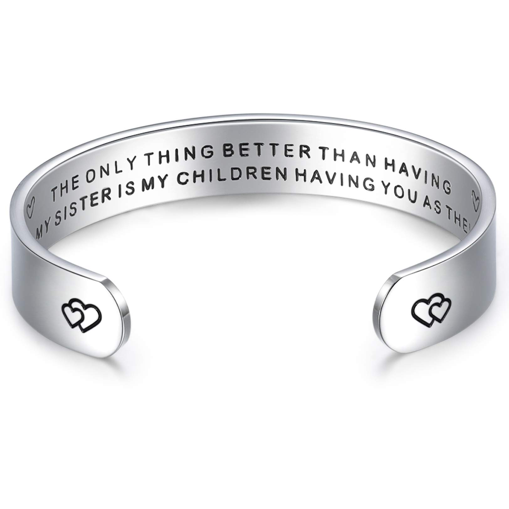 Personalized Engraved Mother Daughter Bracelet - Unique Mom Gift for Birthday, Mother's Day, Wedding | Thoughtful Present from Daughter or Son | Perfect for Special Occasions & Everyday Wear