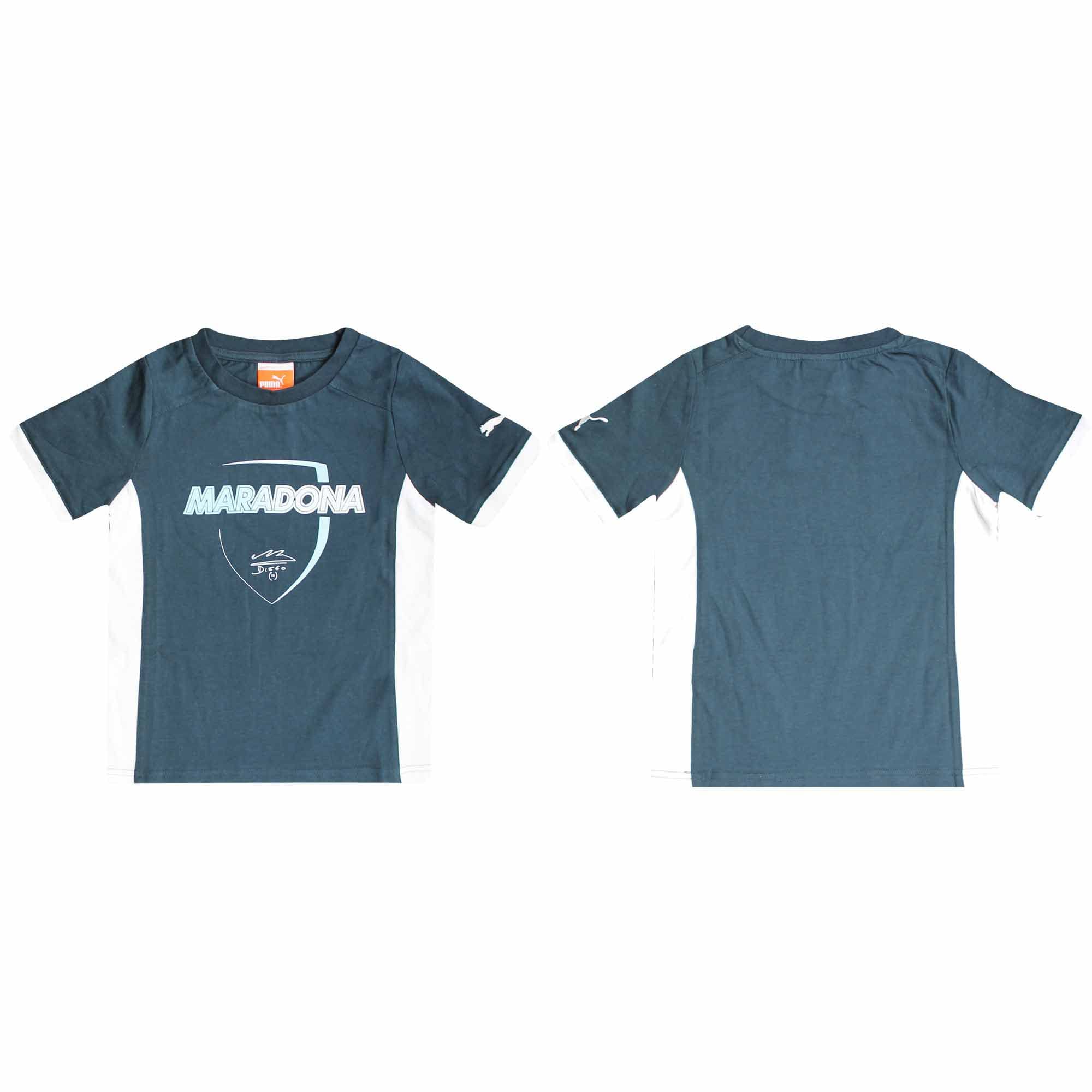 Official Diego Maradona T-Shirt for Boys - Kids Football Jersey - Napoli Legend Soccer Tee - Perfect for Birthday Gifts, Sports Events & Fan Collections