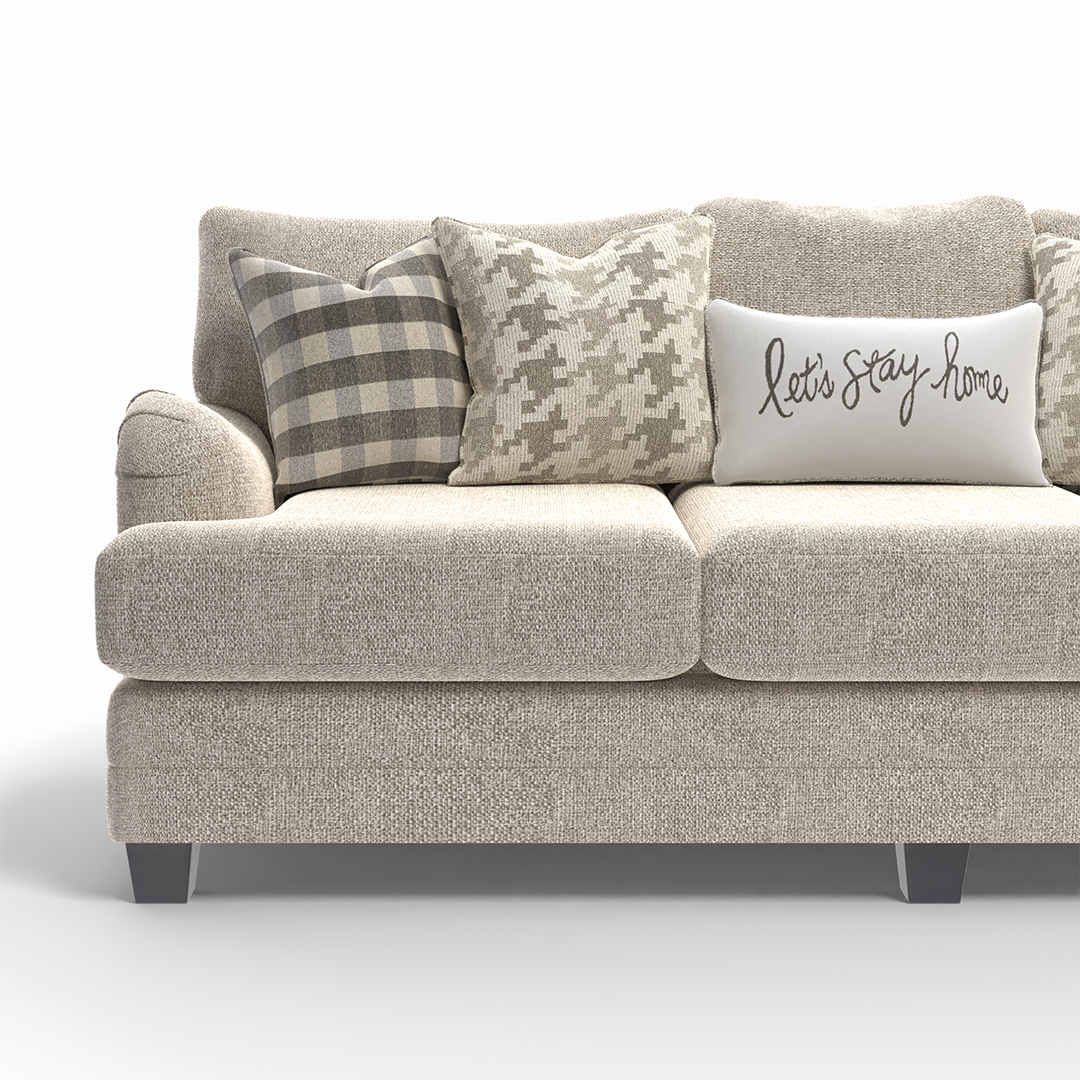 Cozy Wool Sofa 056850 - Soft & Durable Living Room Furniture for Home Decor & Relaxation