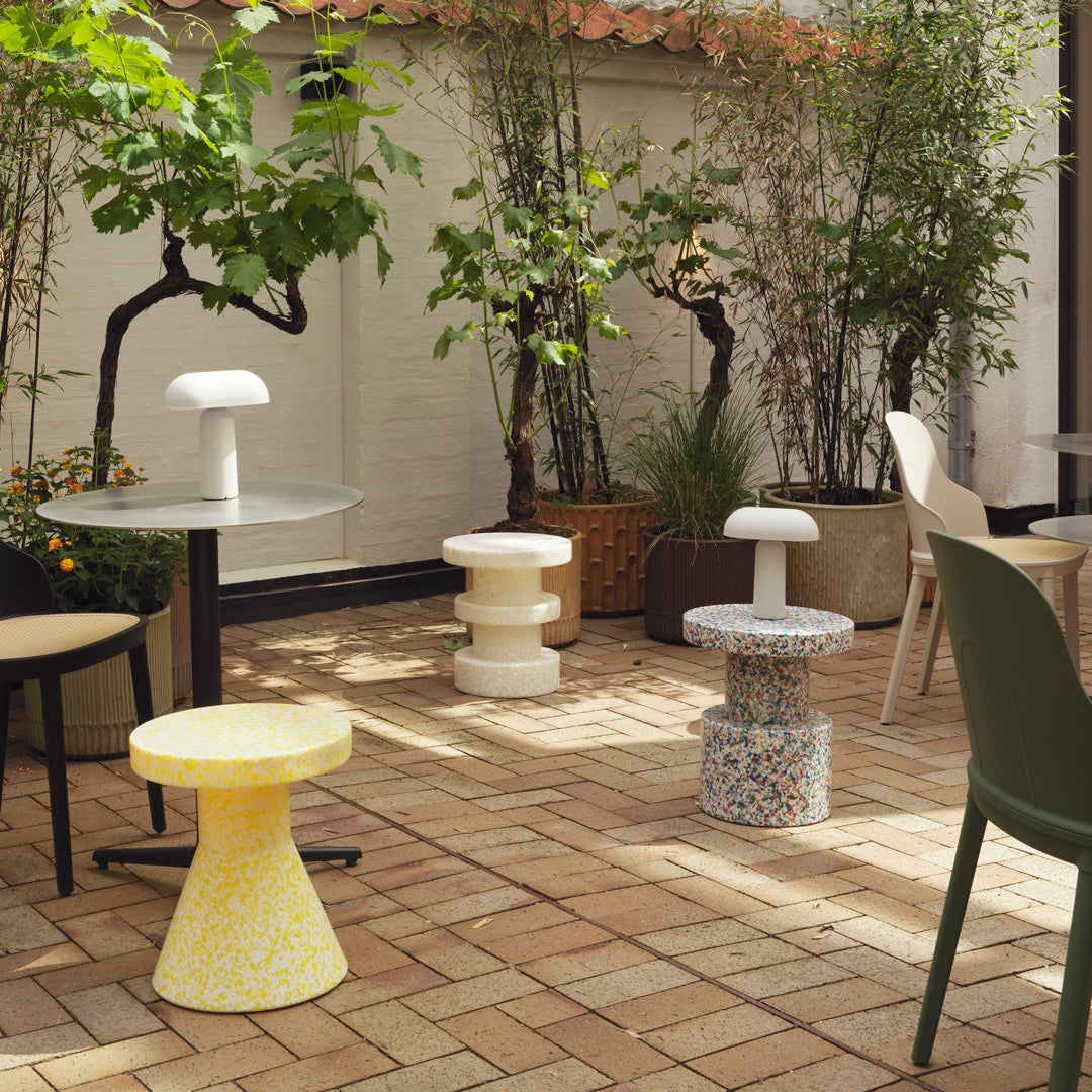 Simon Legal Bit Stool by Normann Copenhagen - Modern Minimalist Bar Stool for Kitchen, Dining & Home Decor