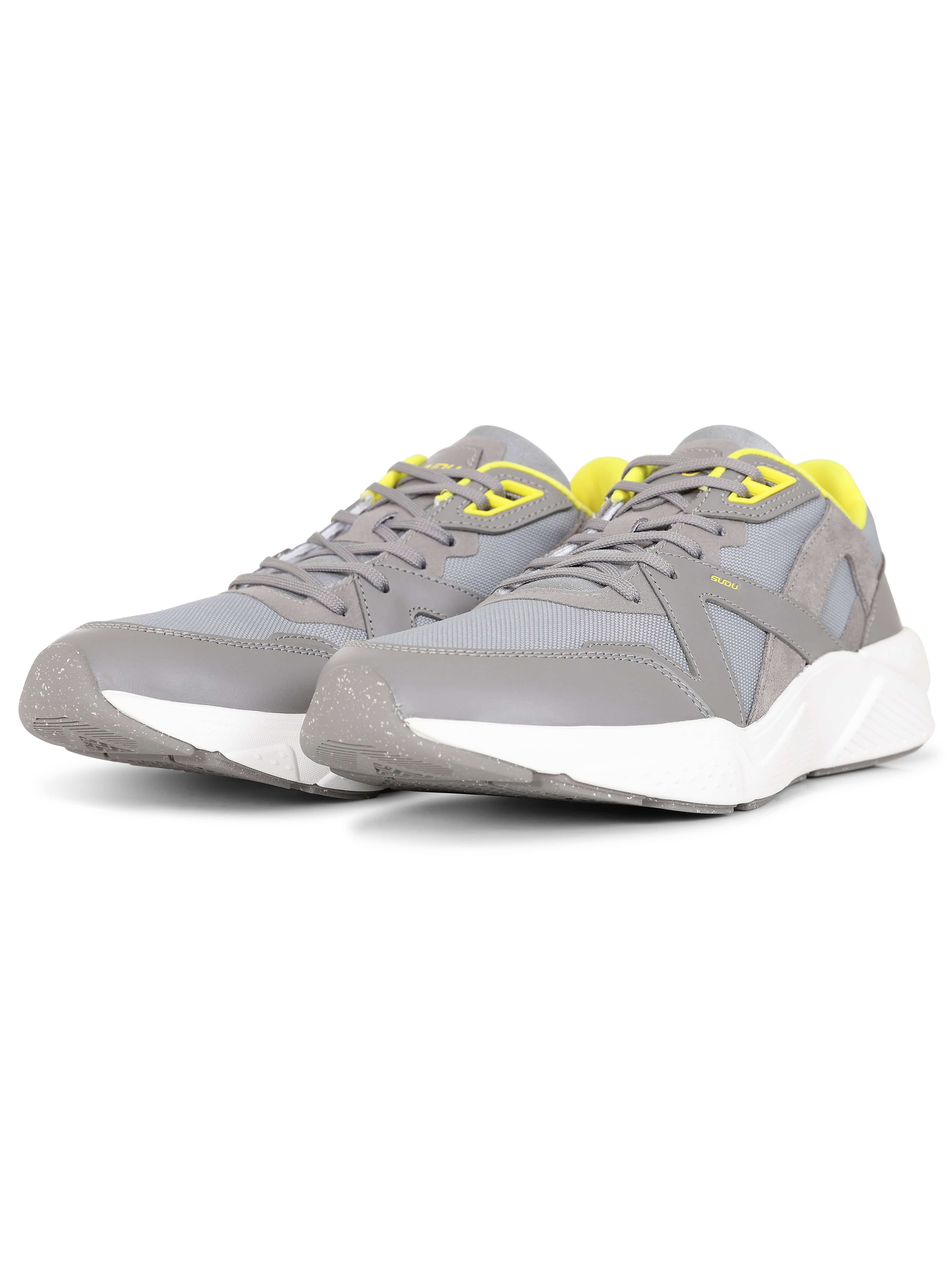 SLR 01 Lifestyle Shoes for Men & Women - Comfortable Casual Sneakers in Grey | Perfect for Walking, Travel & Everyday Wear