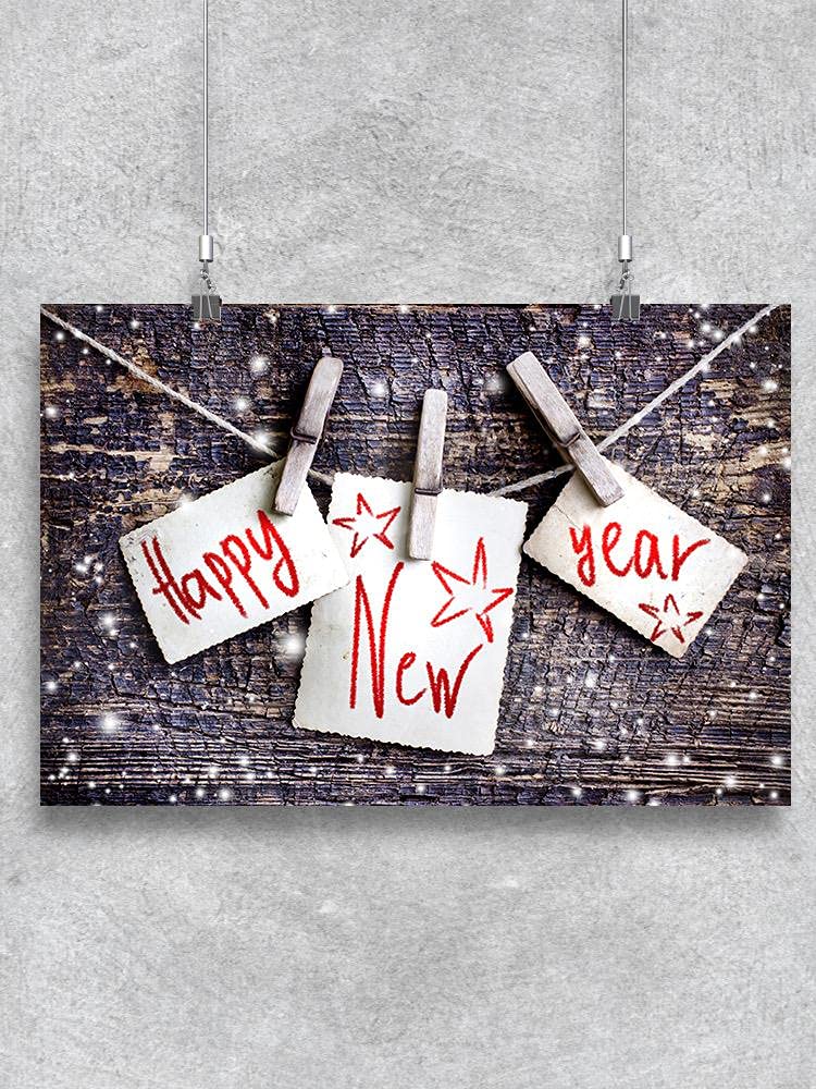Happy New Year Banner Design - Printable Party Decorations for Festive Celebrations & Home Decoration