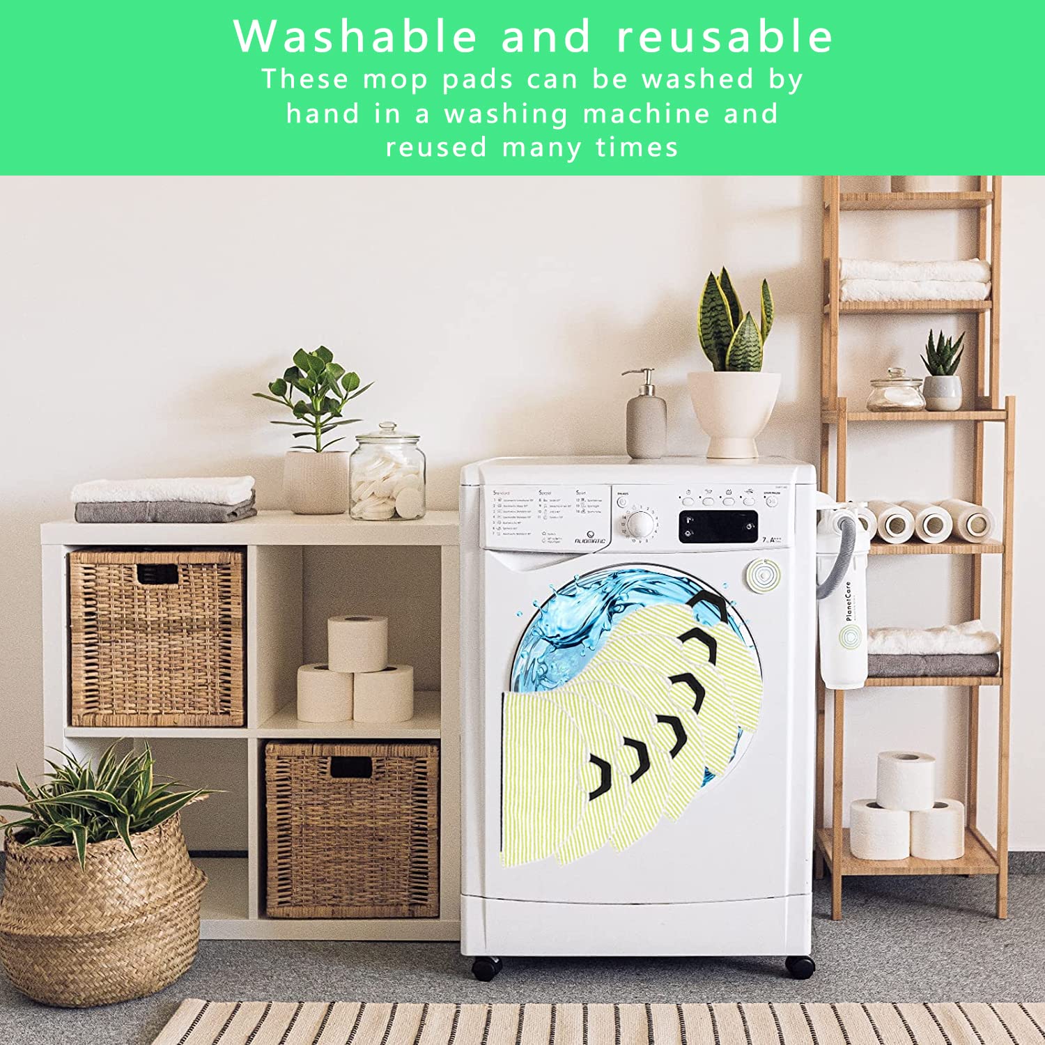 KVLZ Washable Reusable Microfiber Replacement Pads for Shark AV2610WA RV2610WA RV2620WD RV2401WD RV2610WFUS AI Ultra 2-in-1 Robot Vacuum Mop - Soft Cleaning Pads for Hardwood Floors, Tile & Carpets - Perfect for Pet Hair, Dust & Daily Cleaning