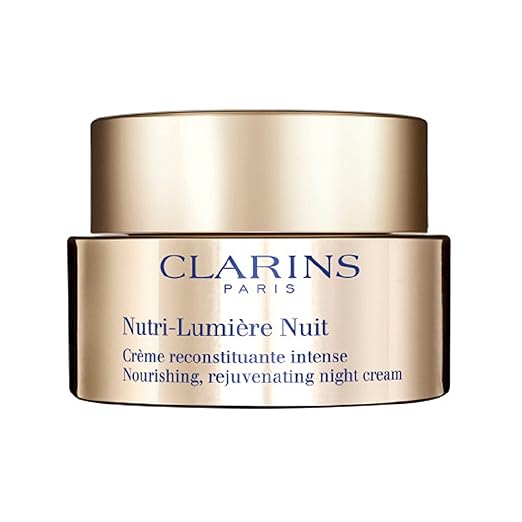 Clarins Nutri-Lumière Revitalizing Night Cream 50ml - Anti-Aging Moisturizer for Mature Skin | Luxurious Nighttime Skincare Routine for Wrinkles & Radiance
