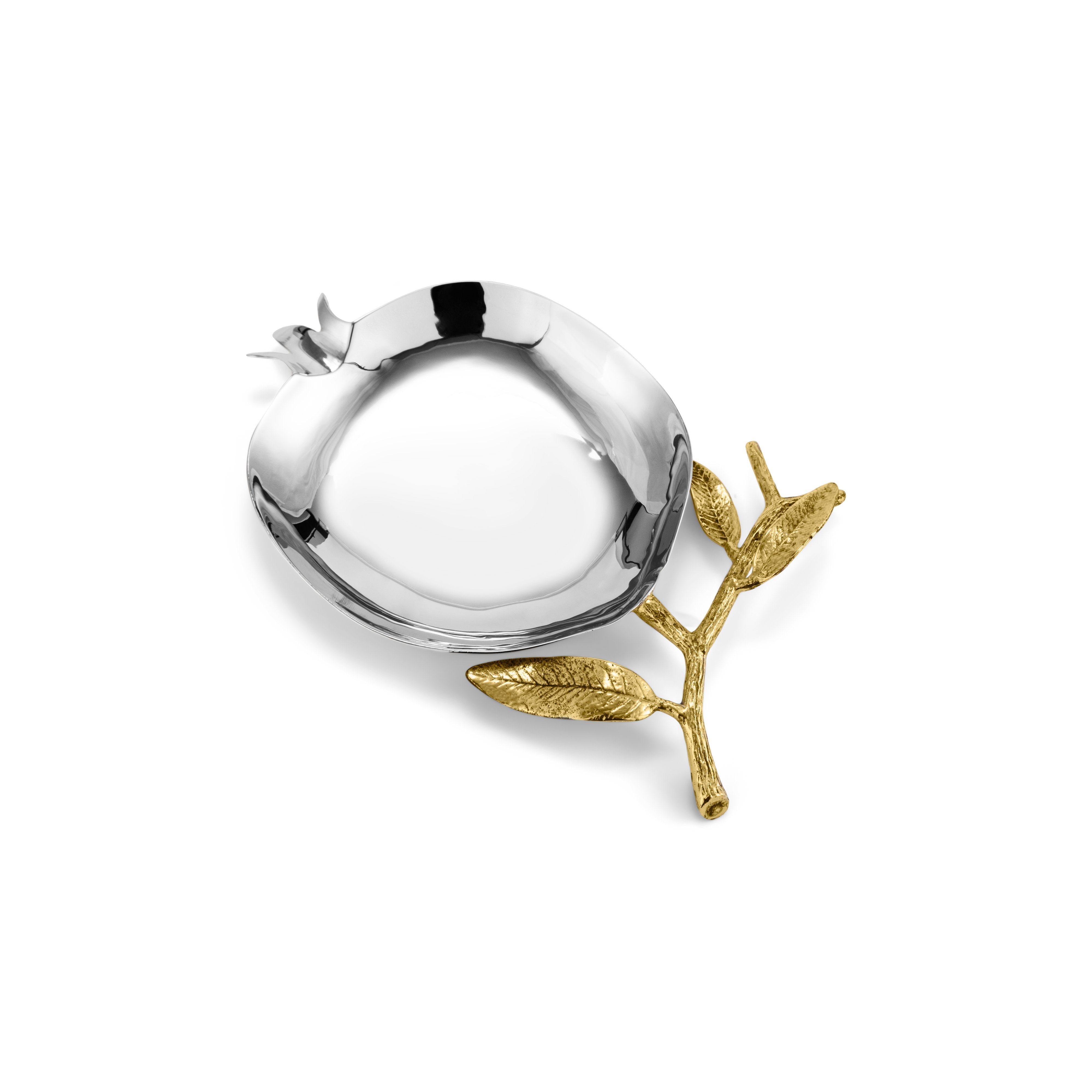 Stainless Steel Pomegranate Spoon Rest - Elegant Kitchen Countertop Decor for Cooking, Serving & Dining - Perfect for Home, Restaurants & Gifts