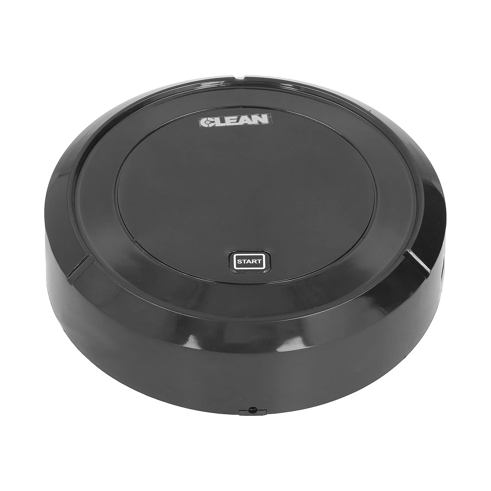 SALUTUY Smart Robot Vacuum Cleaner with Anti-Collision System, LED Indicator, Auto Cleaning for Home & Office - Perfect for Hardwood Floors & Pet Hair (Black)