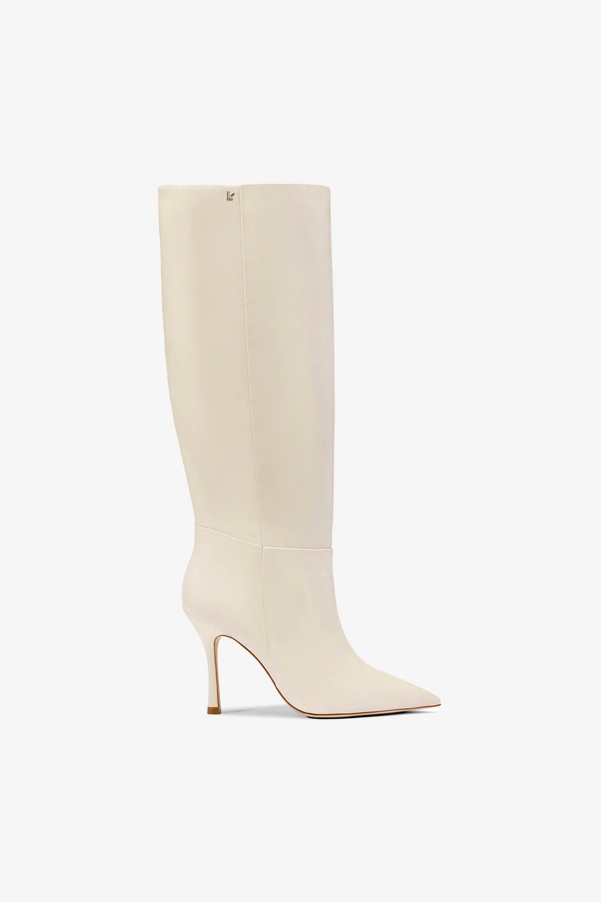 Kate Women's Ivory Leather Boots - Stylish & Comfortable Ankle Booties for Fall, Winter & Casual Outfits | Perfect for Work, Date Night & Everyday Wear