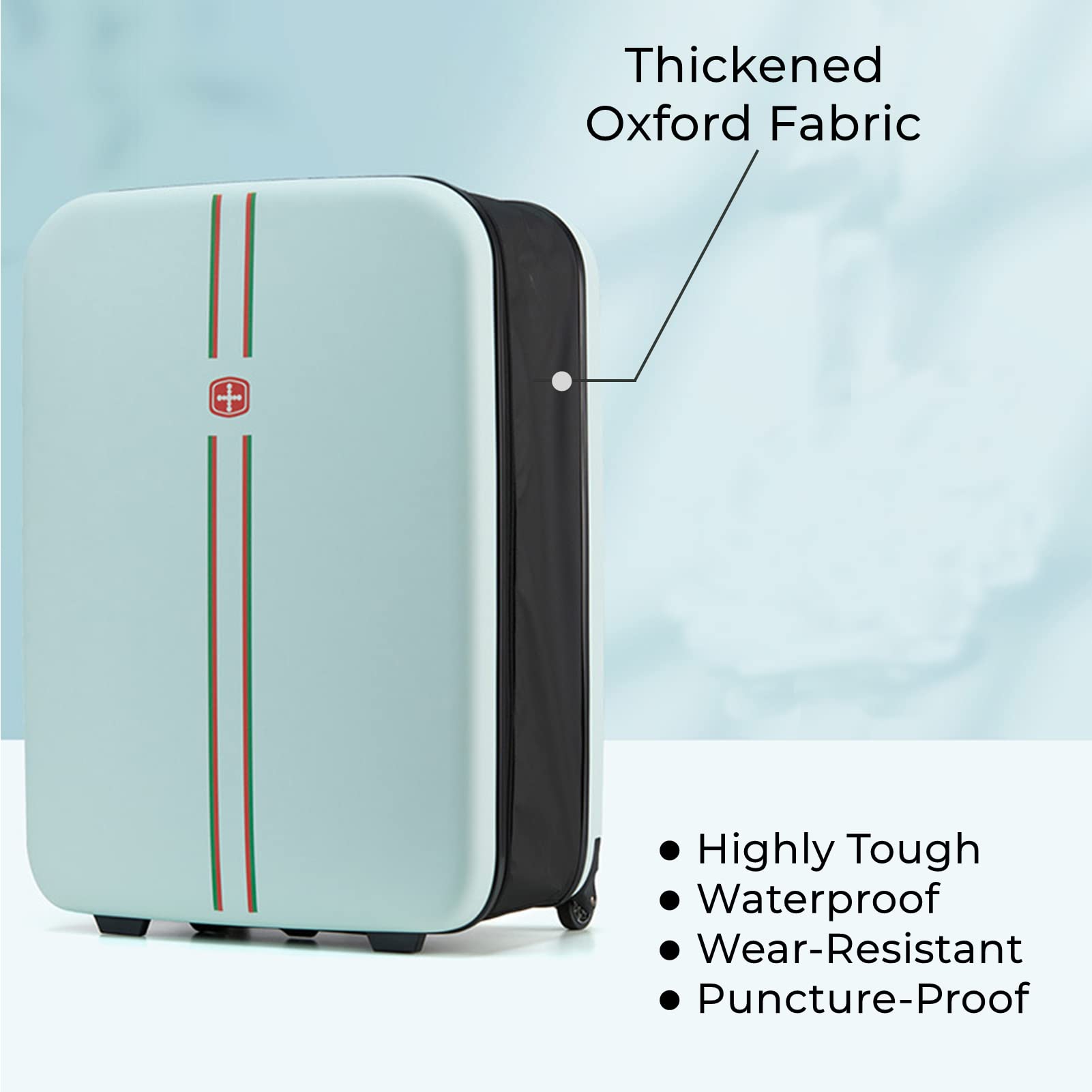 Ultra Thin Expandable Hardside Luggage with TSA Lock & Silent Wheels - 2.7
