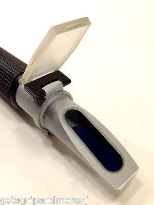 Digital Hand Refractometer RHB-10ATC - 0-10% Brix Range, Automatic Temperature Compensation - Perfect for Honey, Maple Syrup & Beverage Testing