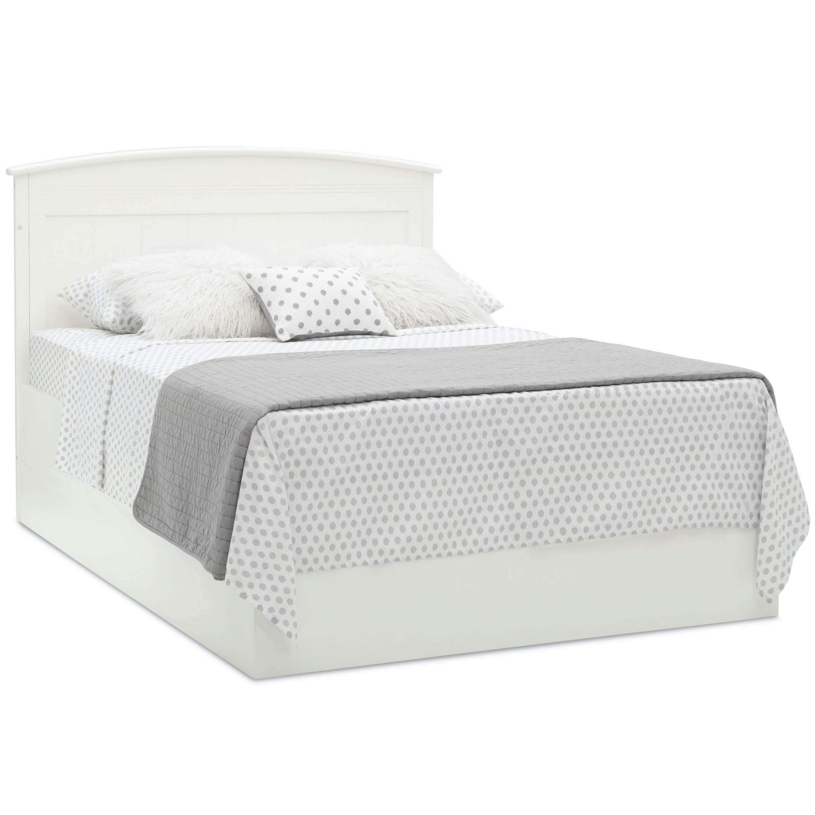 Archer Deluxe 6-in-1 Convertible Baby Crib - Toddler Bed, Daybed & Full-Size Bed - Safe Nursery Furniture for Newborns & Kids - Perfect for Bedrooms, Daycare & Guest Rooms