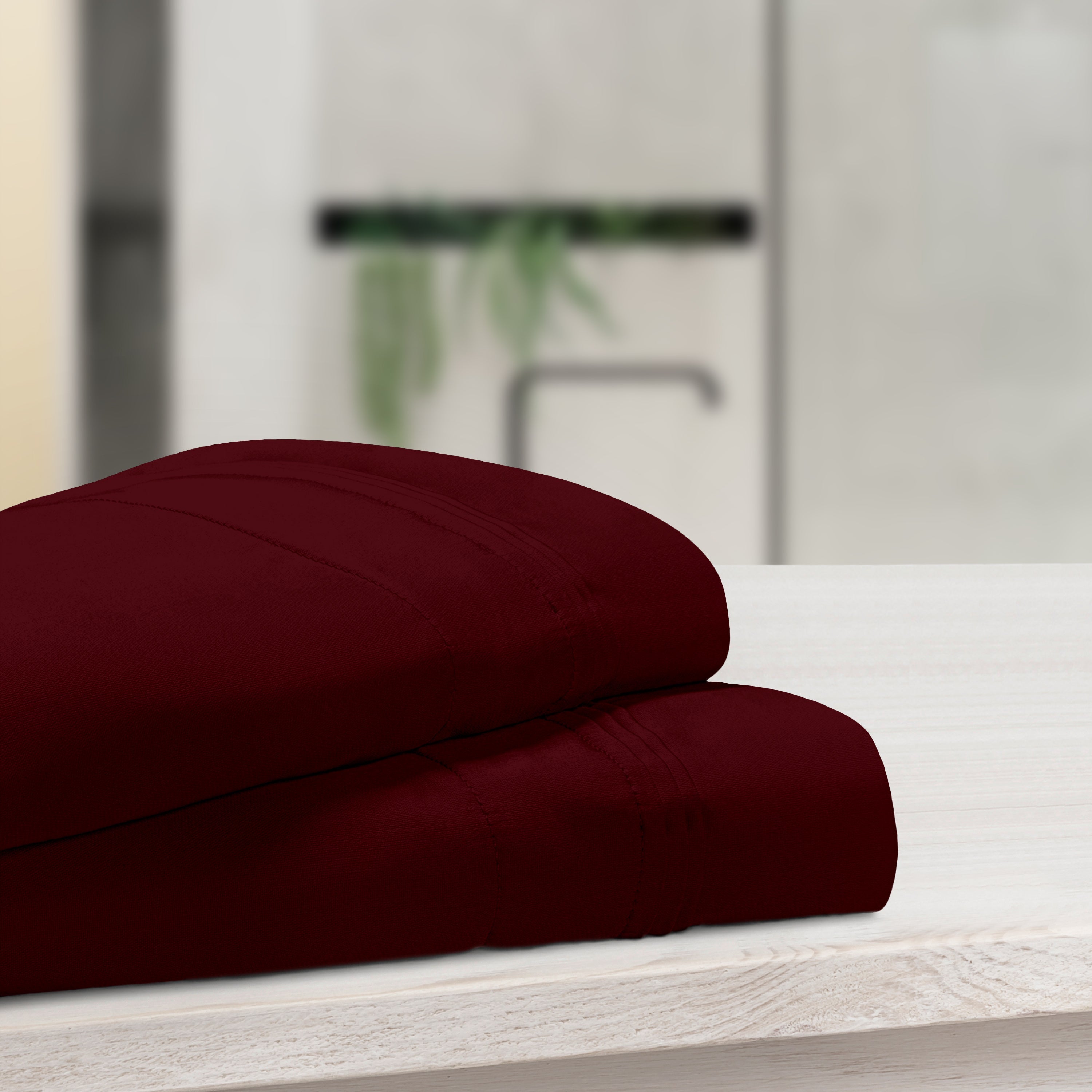 Premium 1000 Thread Count Egyptian Cotton Pillowcase Set - Ultra Soft & Breathable for a Luxurious Sleep Experience - Perfect for Bedroom, Hotel, and Home Decor