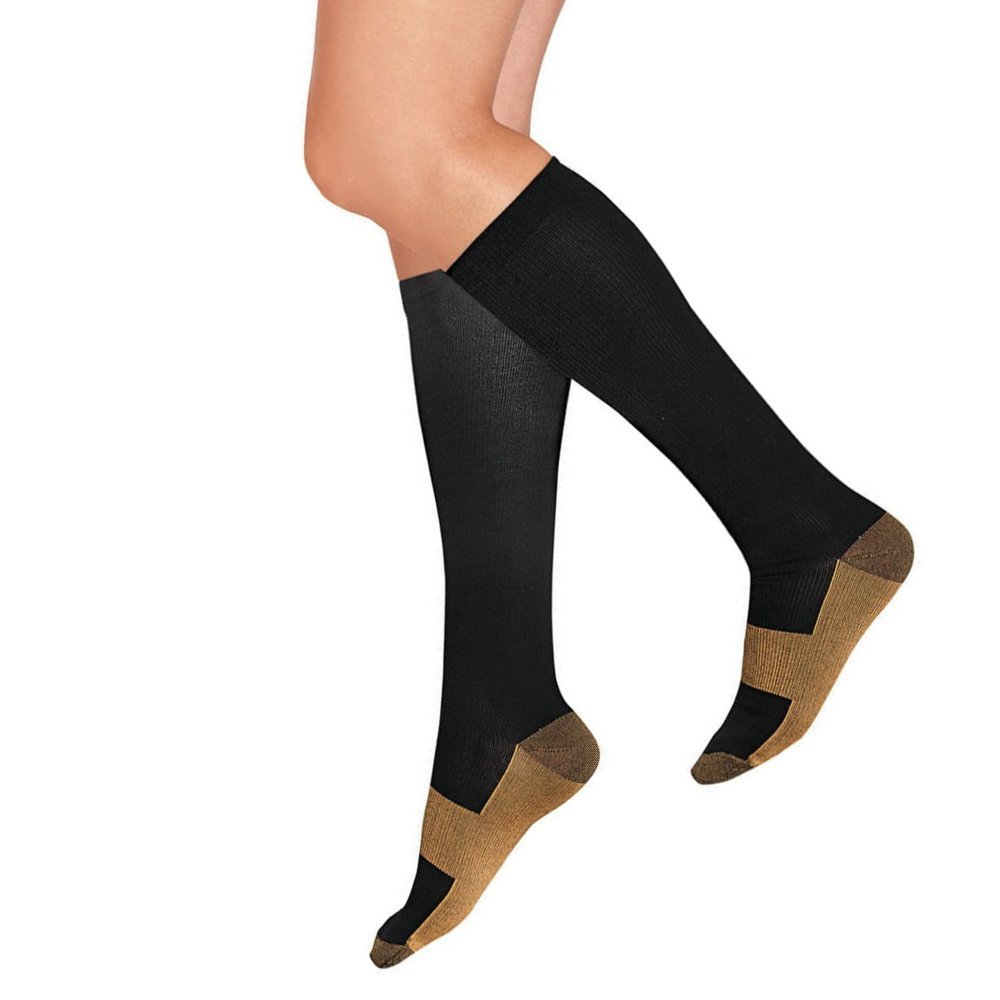 Best Graduated Compression Socks for Men & Women 10-20 mmHg - Athletic Fit for Running, Travel & Recovery - Improve Circulation & Reduce Swelling