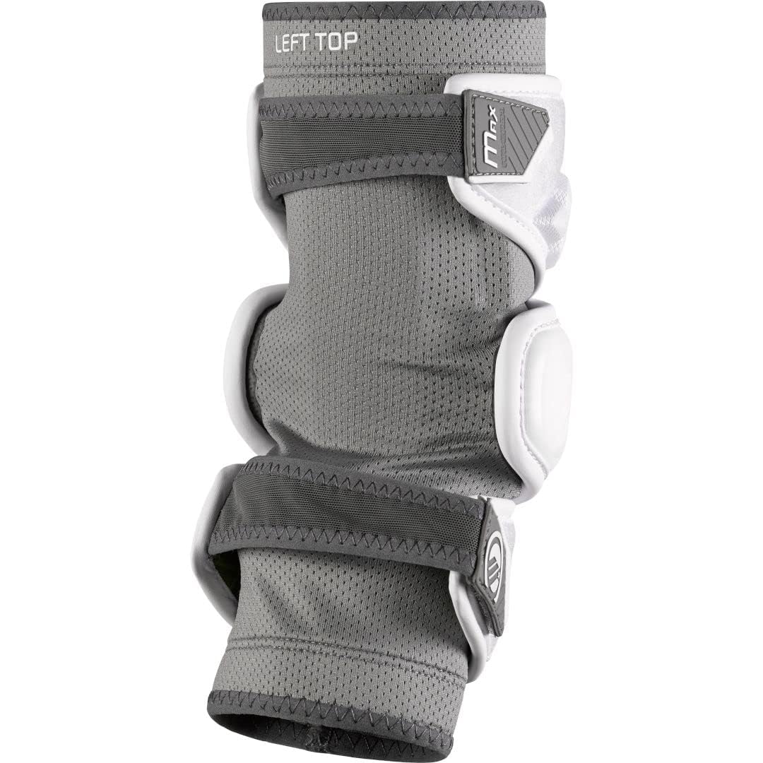 Maverik Max Lacrosse Arm Pads (2025) - Youth & Adult Protective Gear for Lacrosse Players - Lightweight & Durable Elbow Guards for Training & Games