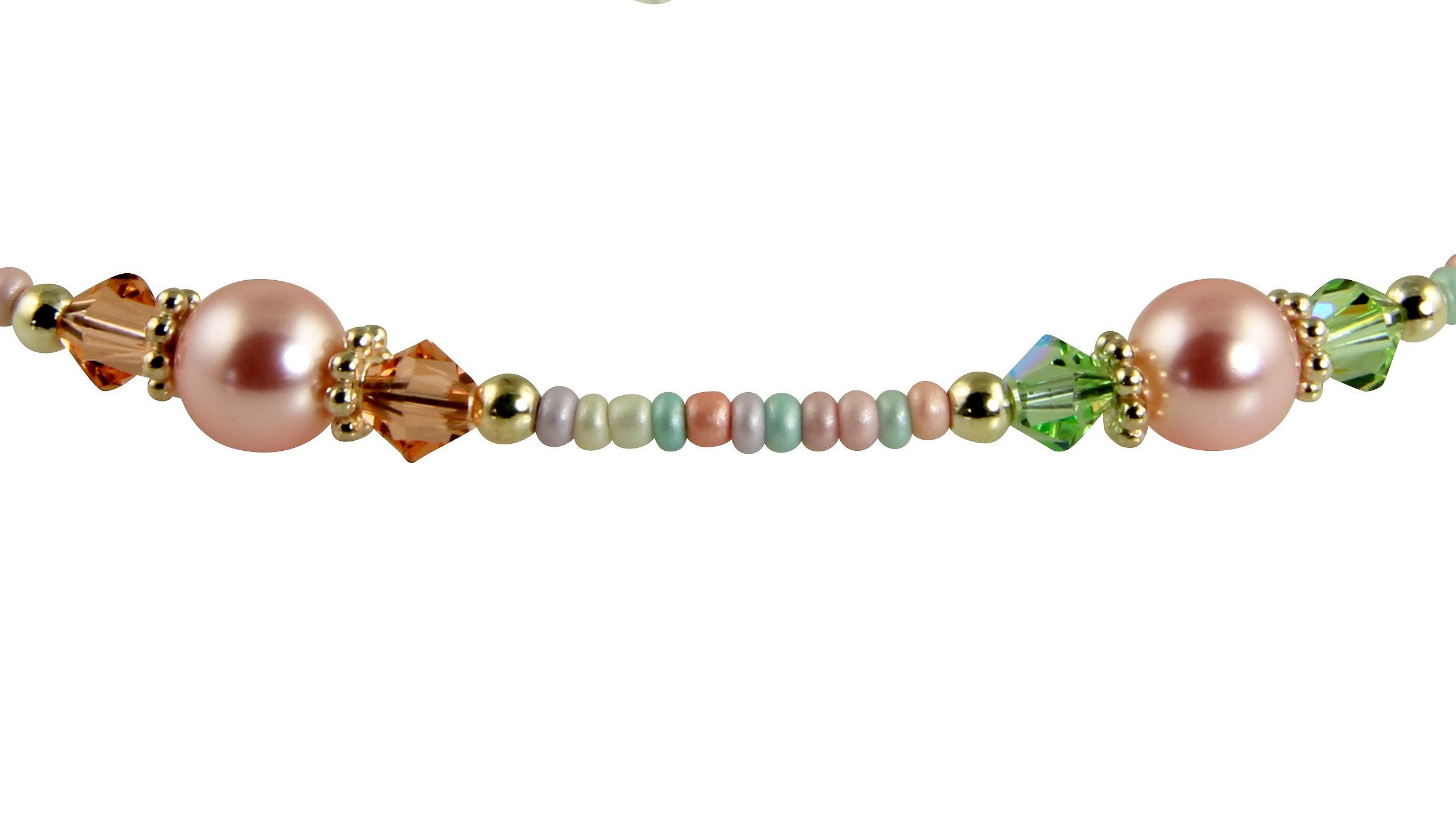 Elegant Spring Pink Pearl Beaded Anklet for Women - Dainty Adjustable Ankle Bracelet - Perfect for Beach, Wedding & Boho Fashion Accessories