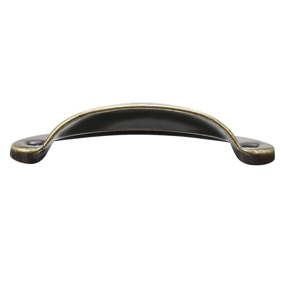 Bronze Cup Pulls 20 Pack - Carbon Steel Drawer Handles for Kitchen Cabinets & Dressers (3.19