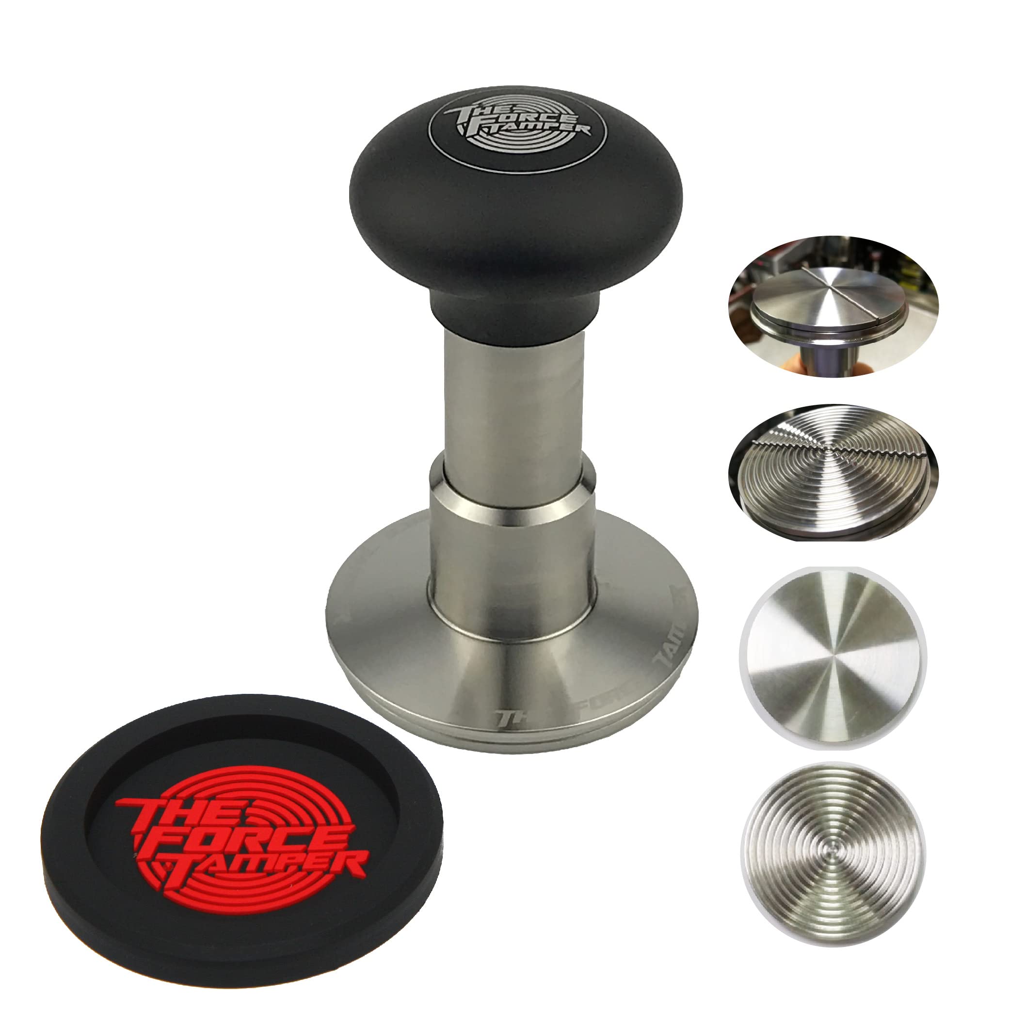 Premium Automatic Coffee Tamper with Adjustable Pressure & Auto-Leveling - 54mm Jelly Base for Espresso Machines | Perfect for Baristas & Home Brewing