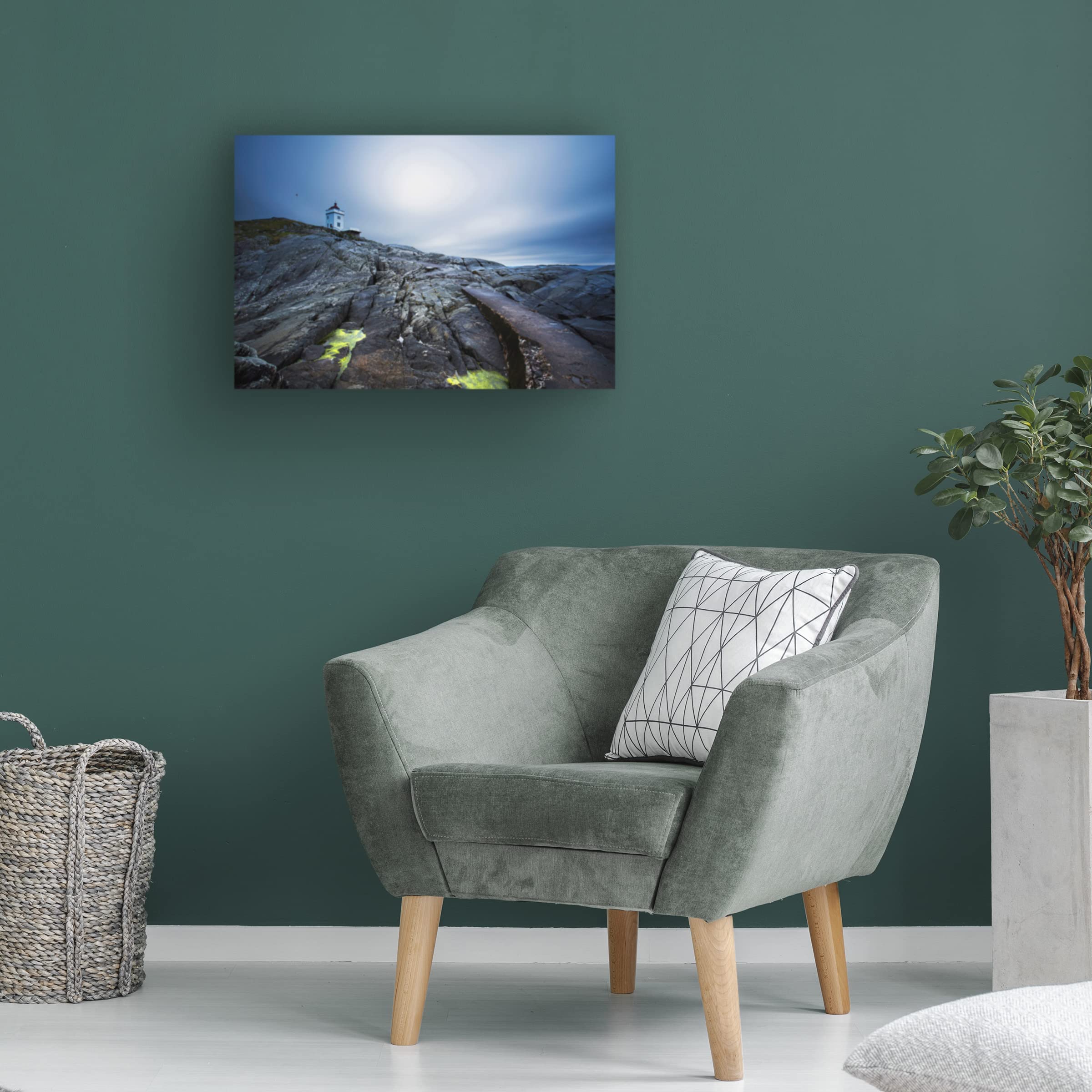 Trademark Fine Art 'Solitude' Canvas Wall Art Print by Dora Artemiadi - Perfect for Living Room, Bedroom & Office Decor