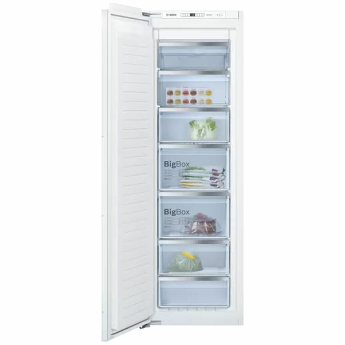 Bosch Series 6 Built-In Fully Integrated Freezer GIN81AC30A - Premium Stainless Steel Appliance for Modern Kitchens & Restaurants