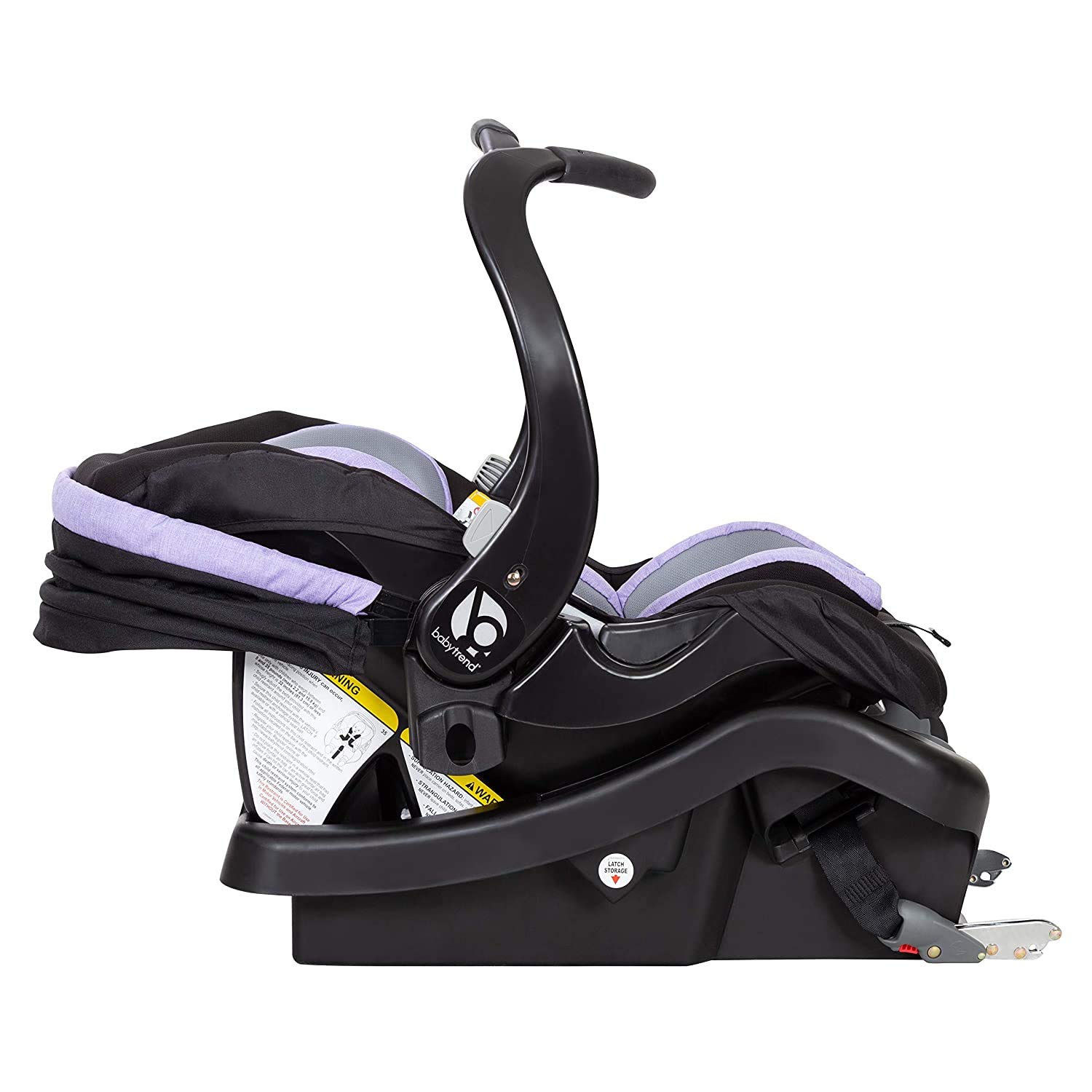 Baby Trend Secure Snap Tech Infant Car Seat - Lavender Ice | Lightweight & Safe for Newborns | Perfect for Travel, Shopping & Daily Commutes