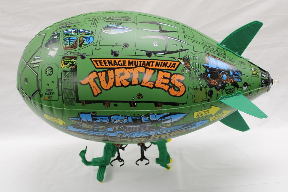 Original Teenage Mutant Ninja Turtles Classic Turtle Blimp Toy - Exclusive Collectible TMNT Airship for Kids & Fans | Perfect for Playtime, Display & Gifts