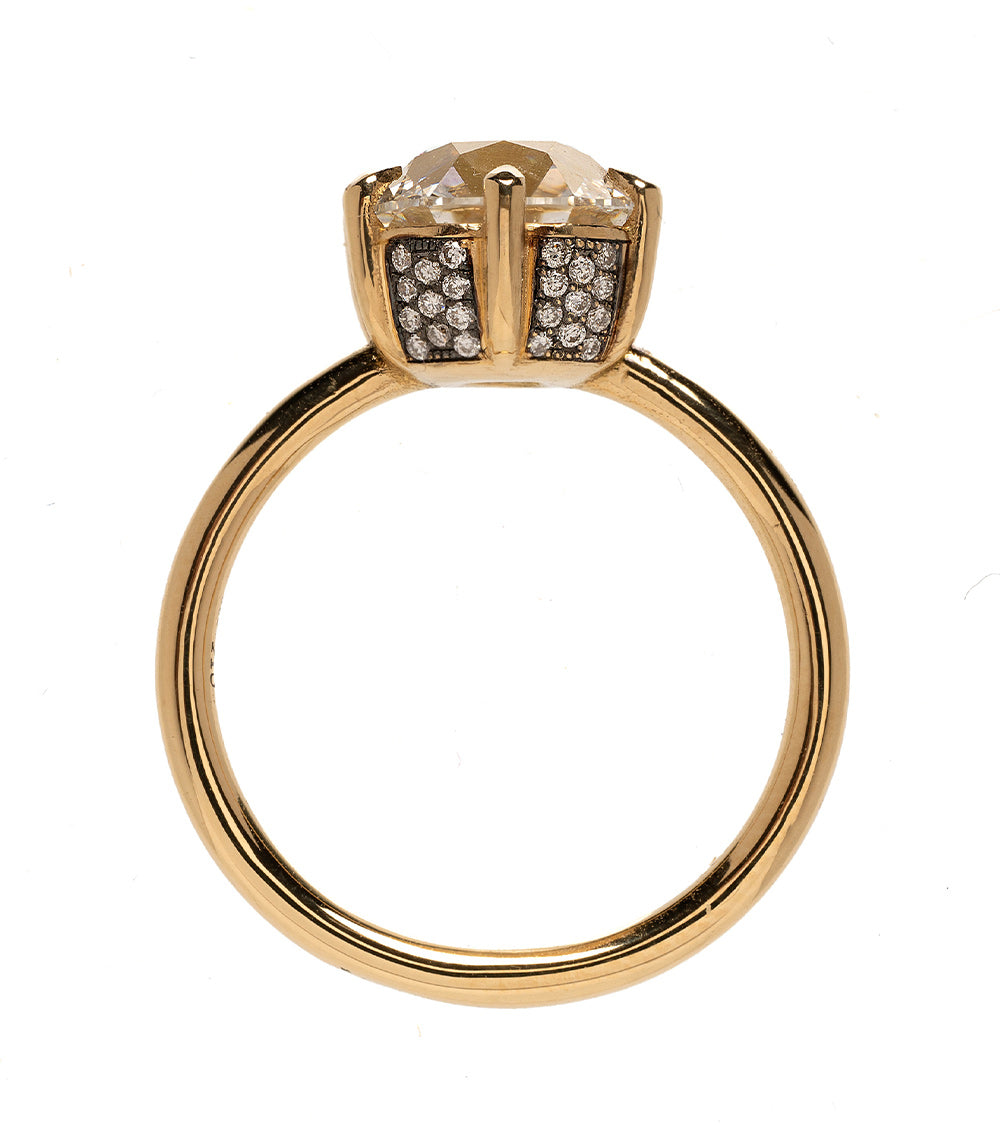 3 Carat Lab Grown Diamond Engagement Ring for Women - Elegant Solitaire Wedding Band - Perfect for Proposals, Anniversaries & Special Occasions
