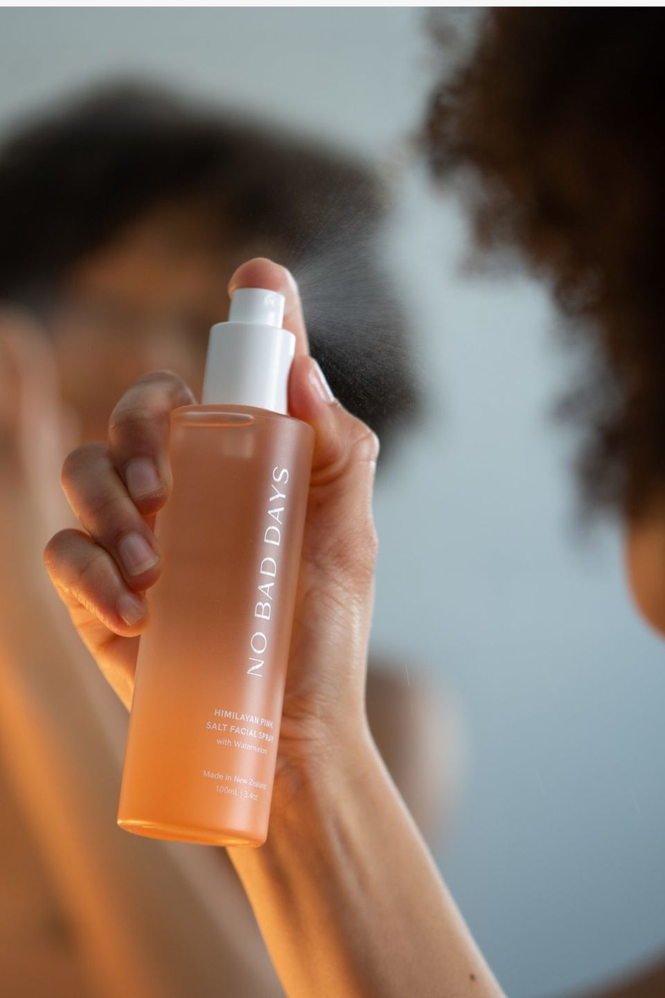 Organic Himalayan Pink Salt Facial Mist Spray 30ml - Hydrating & Refreshing for Dry Skin - Perfect for Travel, Gym & Daily Skincare Routine