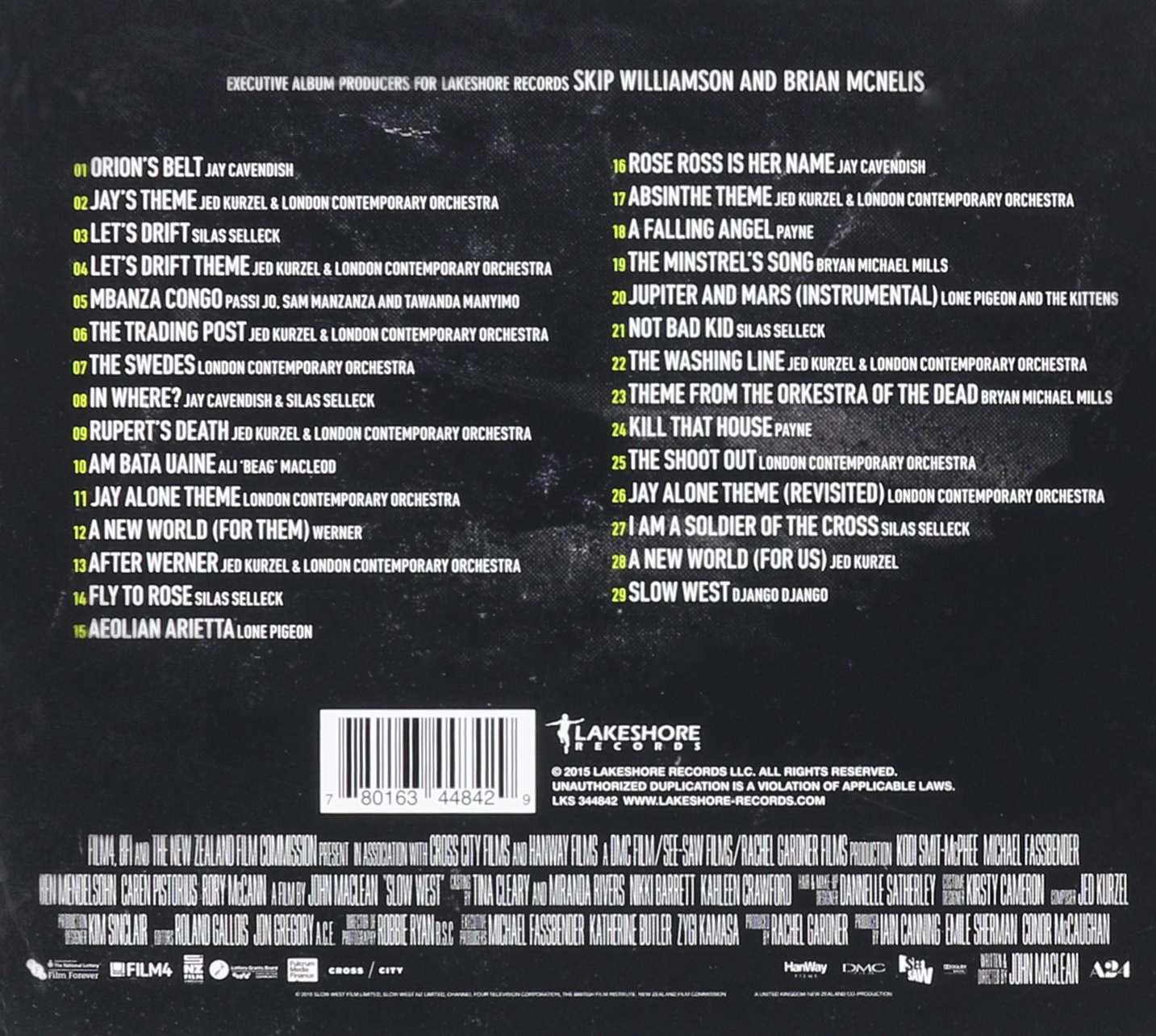 Slow West Soundtrack (Original Motion Picture Score) - Perfect for Western Movies, Road Trips & Relaxation