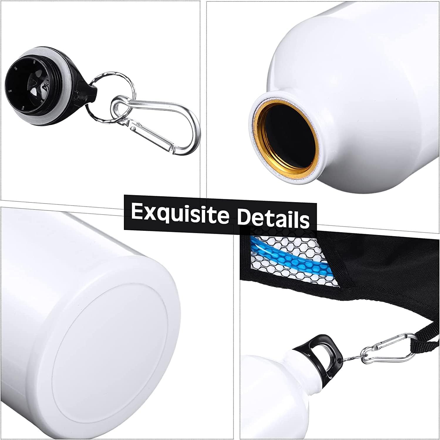 GIFTSCARRY 750ML Aluminum Water Bottle - Insulated Leak Proof BPA-Free - Perfect Rakhi Gift for Brother & Sister - Great for Gym, Hiking, Travel & Office Use