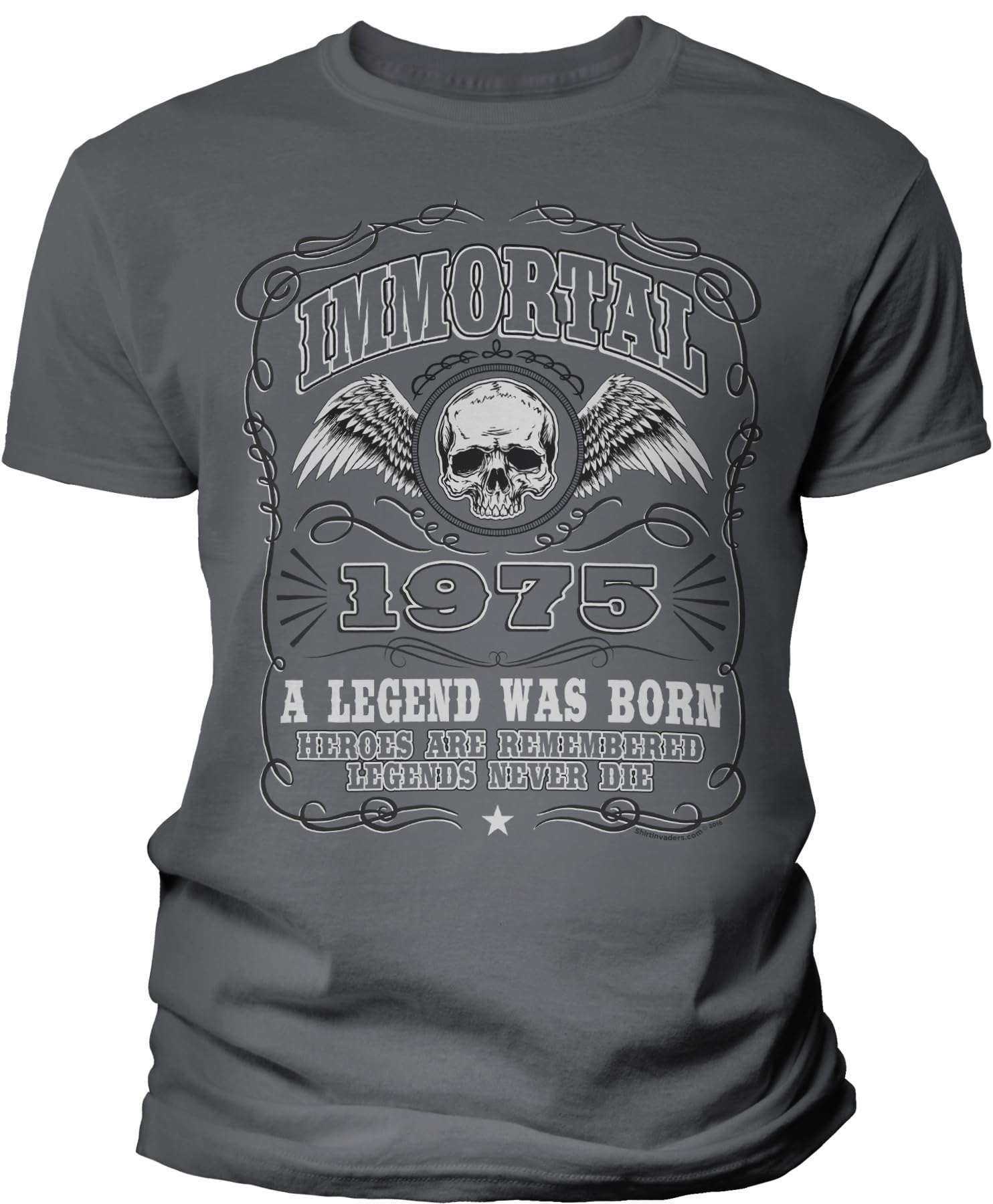 1975 Vintage Birthday T-Shirt for Men - Born in 1975 Legend 50th Birthday Gift - Perfect for Milestone Celebrations & Retro Parties