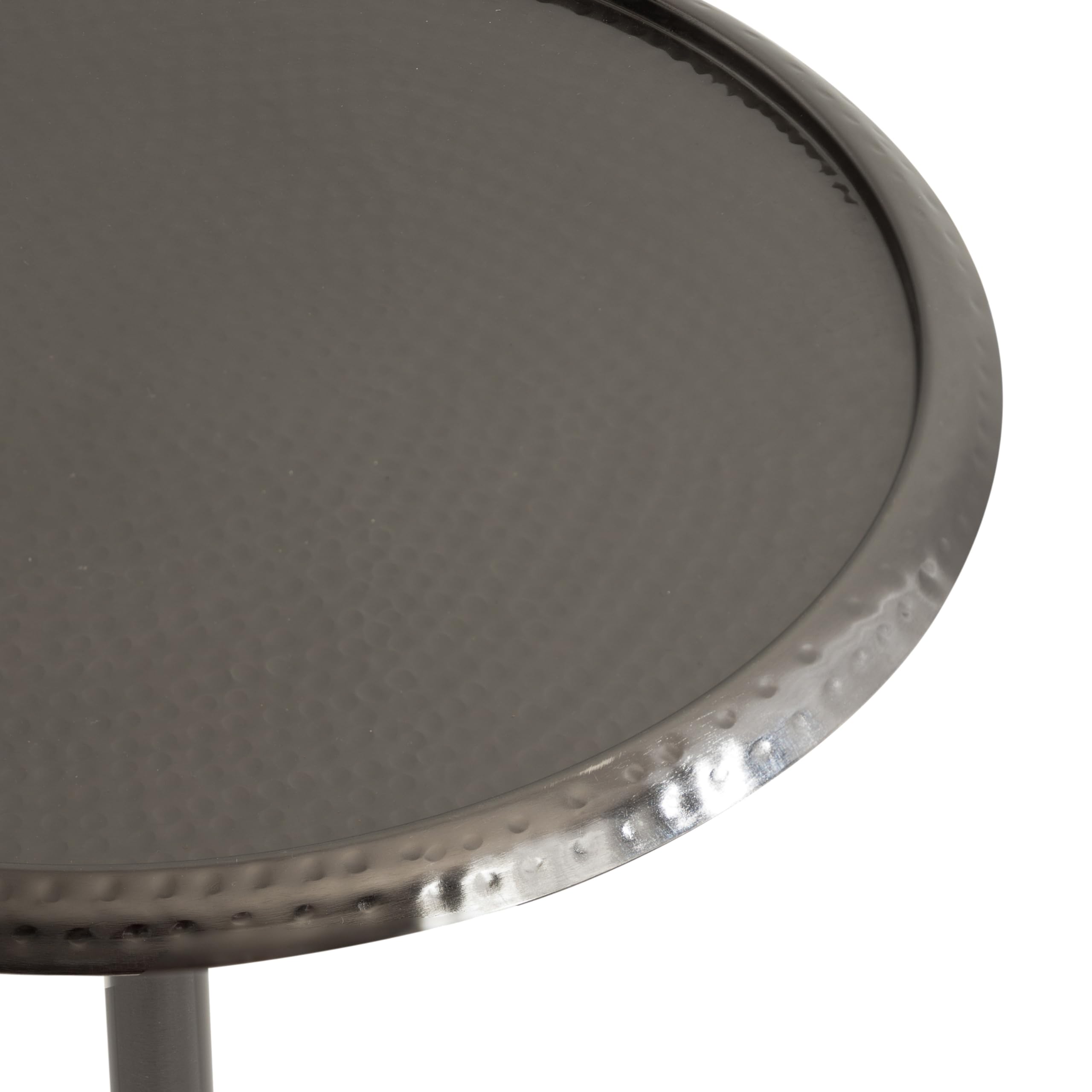 Kate and Laurel Sanzo Modern Pedestal Side Table - 15