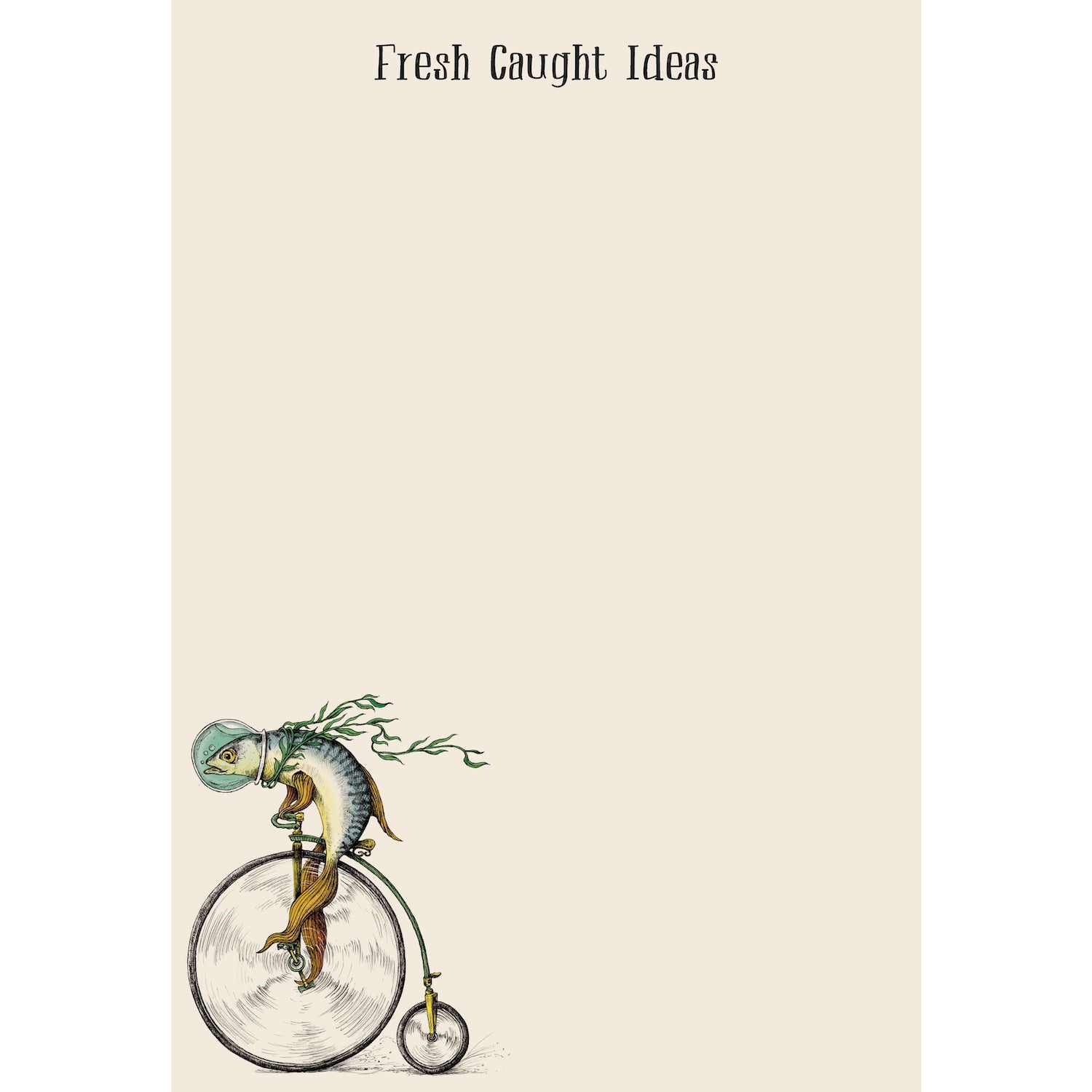 Fresh Caught Ideas Notepad - Creative Writing Journal for Brainstorming & Inspiration - Perfect for Office, School & Home Use