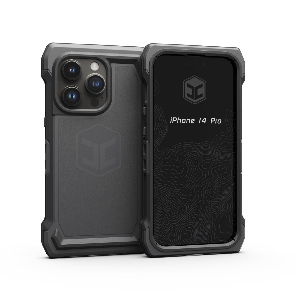 iPhone 14 Pro ENDVR Shockproof Phone Case - Premium USA Made Protective Cover for Everyday Use, Travel & Outdoor Activities