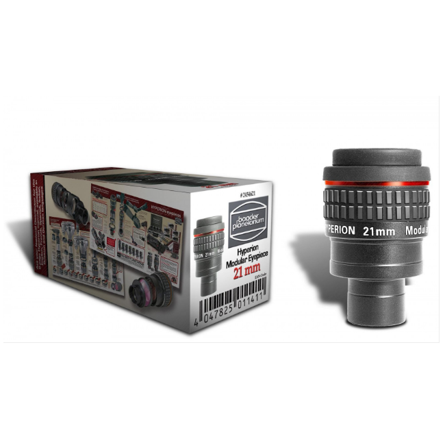 Baader Planetarium 21mm Hyperion Telescope Eyepiece - Premium Wide Angle Lens for Astronomy & Stargazing - Perfect for Deep Space Observation & Astrophotography