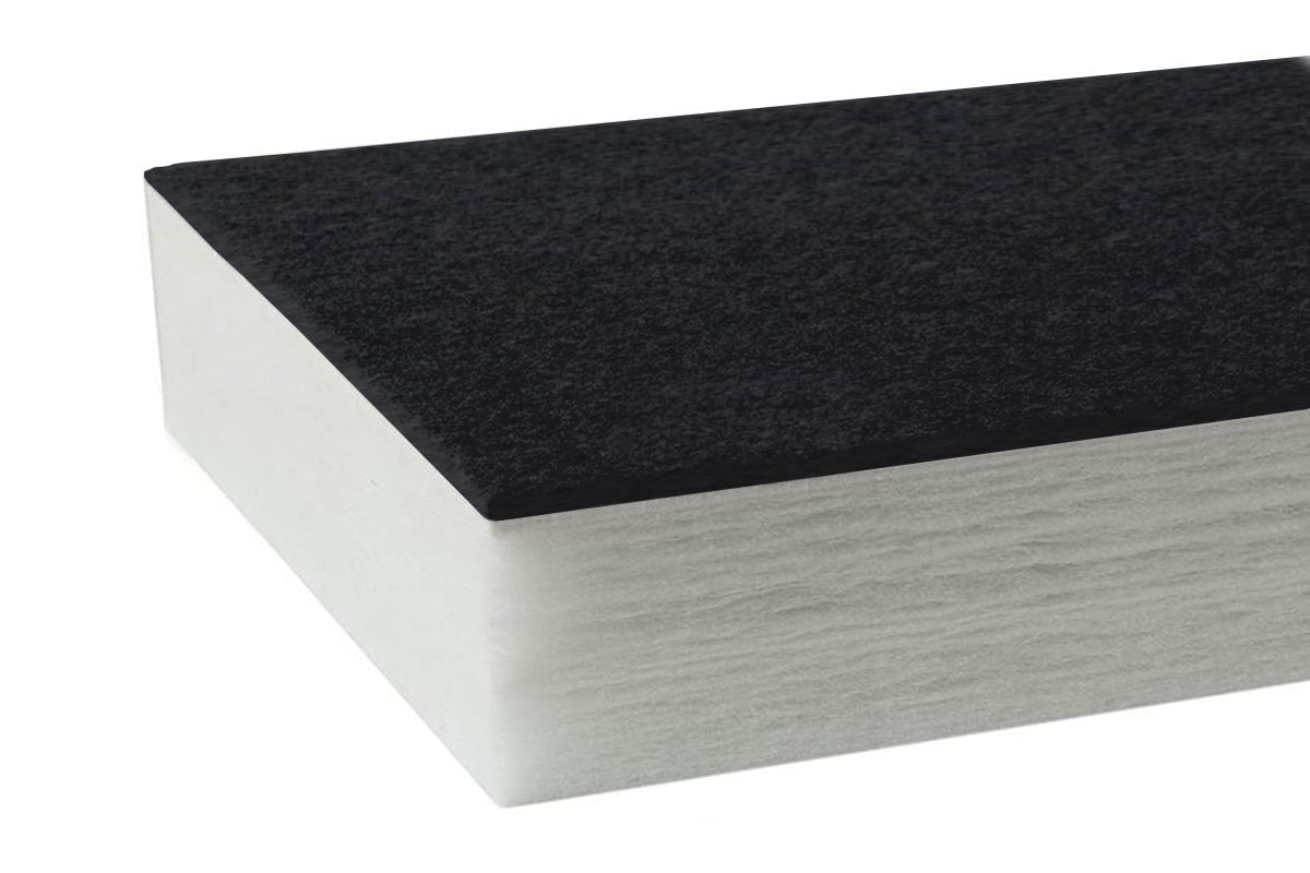 Autex Quietspace Acoustic Wall Panel with Vertiface - 2400H x 1200W x 79D Soundproofing Foam for Home Theater, Office & Recording Studio Noise Reduction