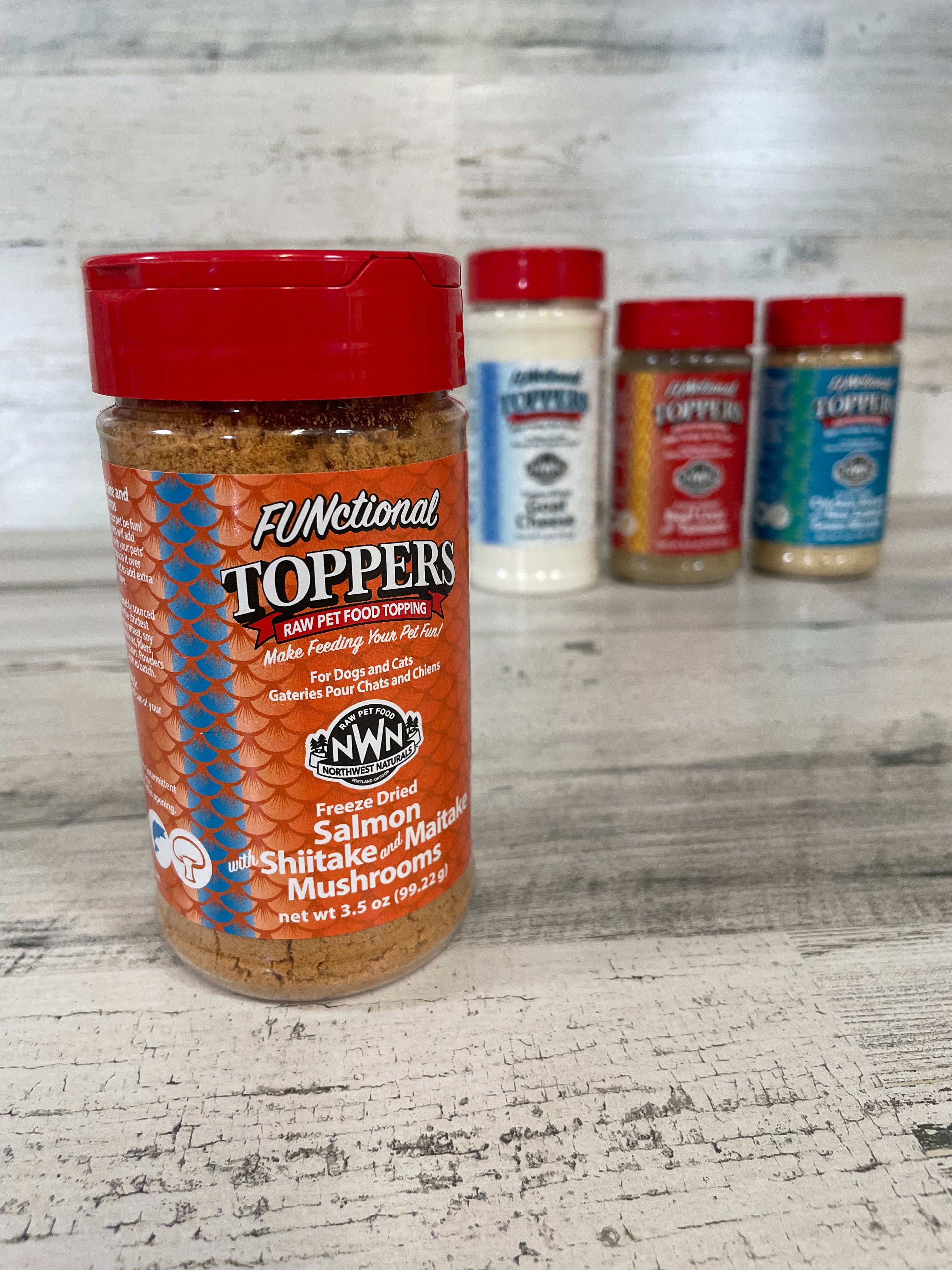 Northwest Naturals Freeze Dried Dog Food Toppers - High Protein Natural Pet Food Supplement for Dogs & Cats - Perfect for Picky Eaters, Kibble Enhancer, and Raw Diet Topping