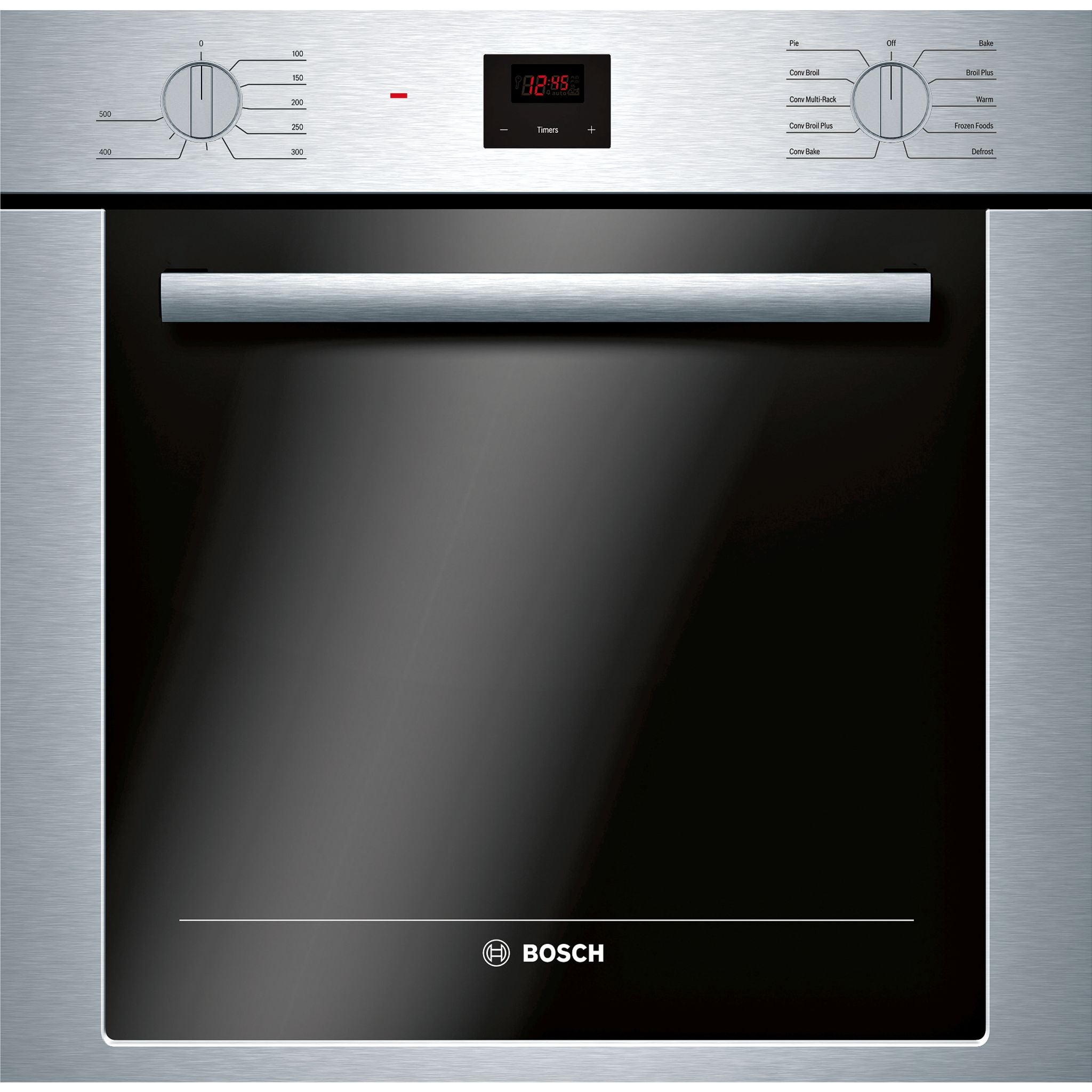 Bosch 24 Inch Built-In Single Wall Oven (HBE5453UC) - Stainless Steel - Professional Grade Electric Oven for Baking, Roasting & Cooking - Perfect for Home Kitchens & Small Restaurants