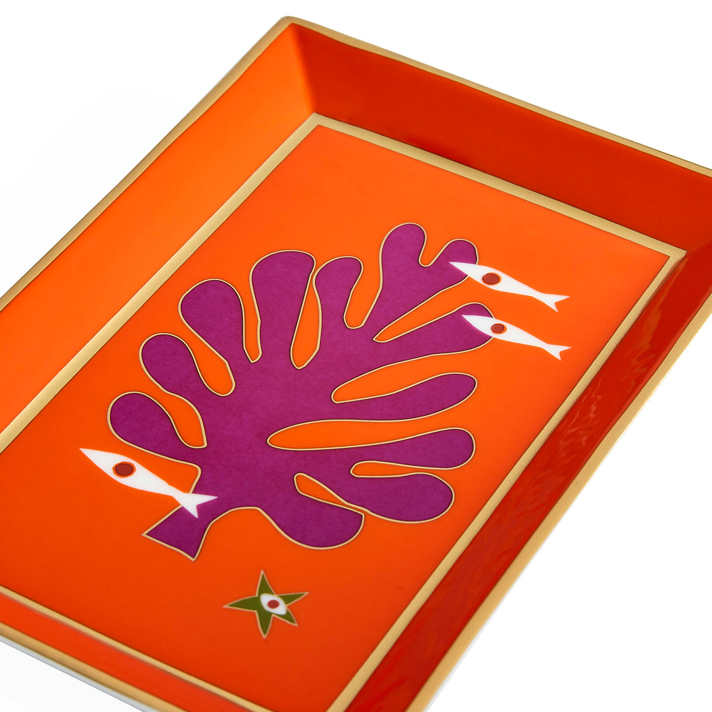 Playa Rectangle Tray - Elegant Serving Tray for Dining, Bathroom, and Home Decor | Perfect for Entertaining, Organization & Stylish Display