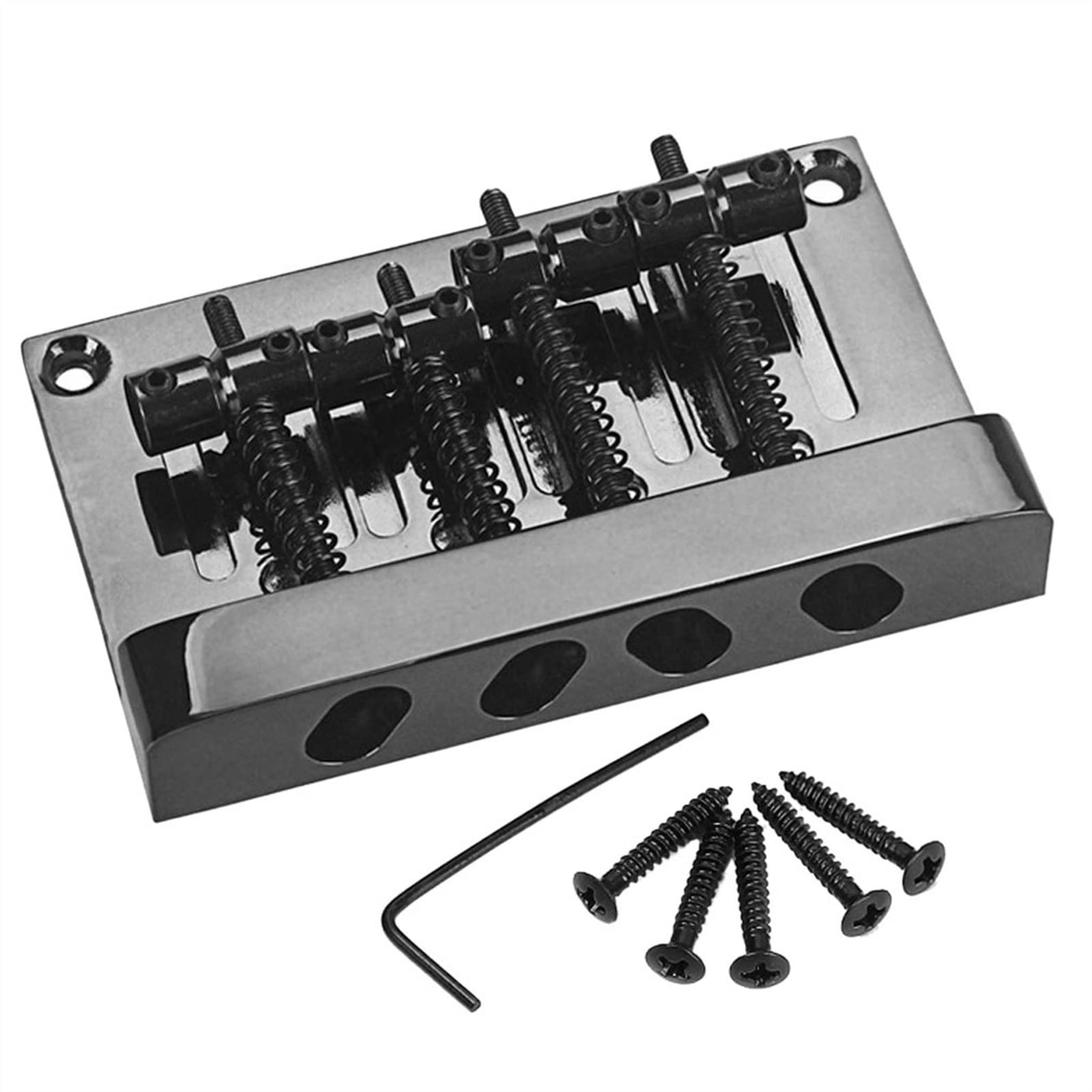 4-String Electric Bass Guitar Bridge - High-Quality Replacement Bridge for Enhanced Tone & Sustain | Perfect for Rock, Jazz & Studio Recording