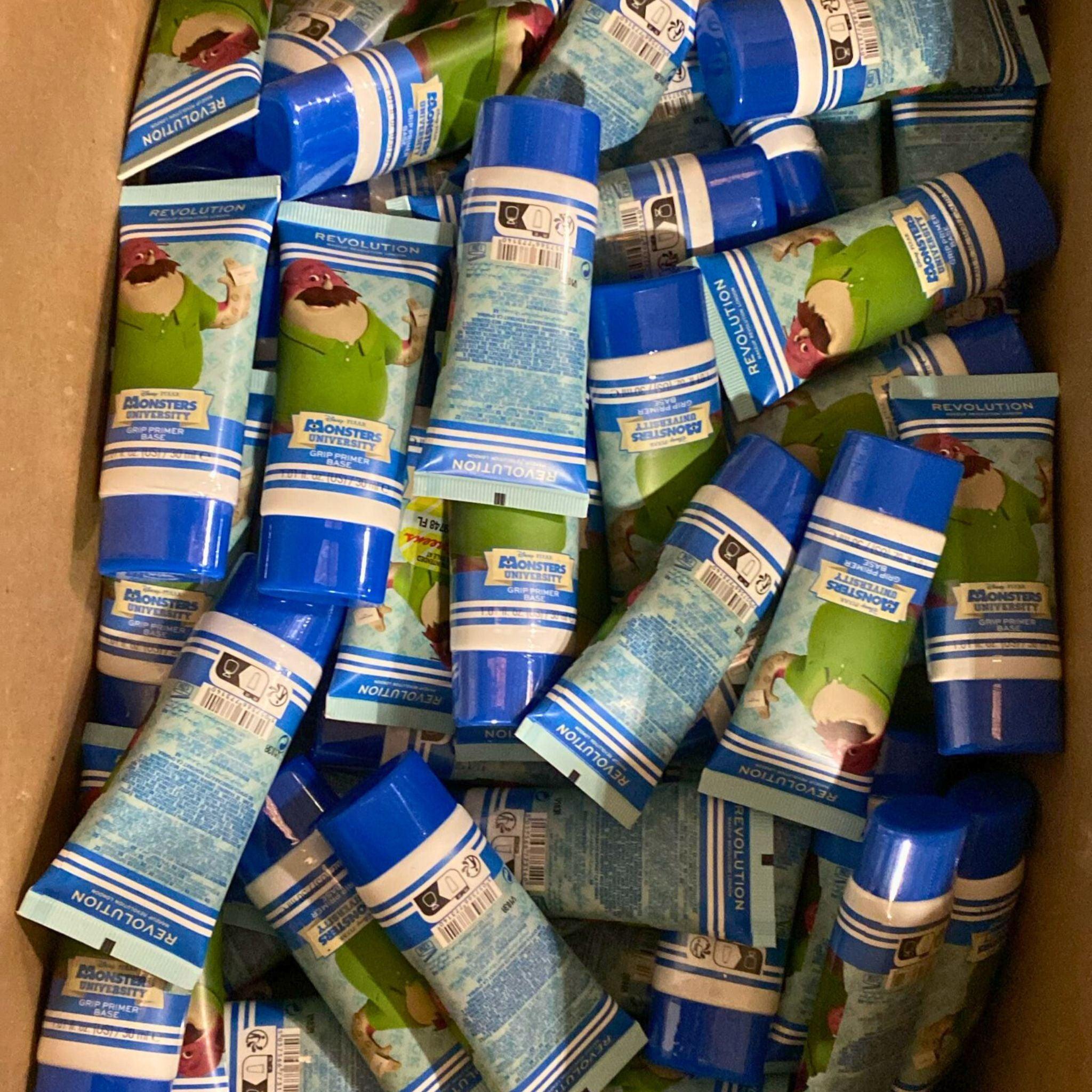 Disney Pixar Monsters University Grip Primer Base - Don Carlton Design - 1.01oz (50 Pcs Bulk Pack) - Perfect for Cosplay, Themed Parties & Disney Collectors