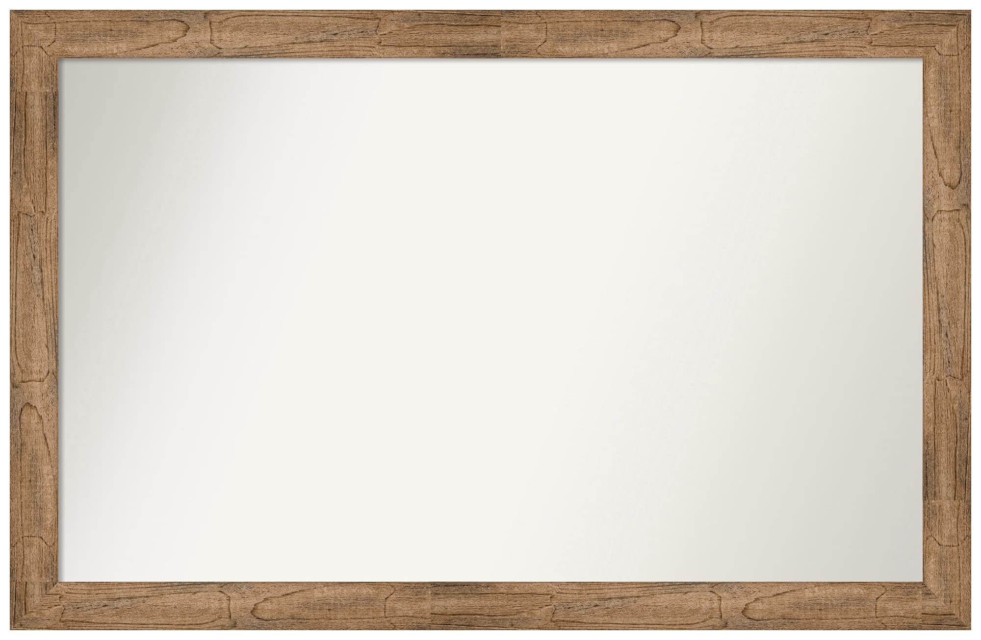 Amanti Art Custom Wall Mirror - 25.5 x 39.5 Inches Owl Brown Narrow Frame, Non-Beveled Bathroom Mirror (Various Sizes Available) - Perfect for Bathroom Vanity, Bedroom Decor & Entryway Wall Decor