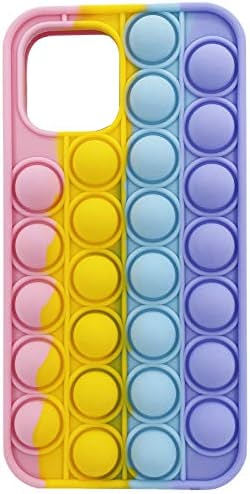 Moreup Pop Phone Case - Push Bubble Fidget Case Cover for iPhone & Samsung - Stress Relief & Phone Protection - Perfect for Anxiety Relief, Office, School & Travel