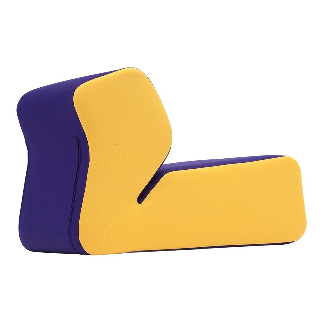 Hugo Lounge Chair - Modern Accent Chair for Living Room, Bedroom & Office - Comfortable Upholstered Armchair with Wooden Legs - Perfect for Relaxing, Reading & Decorating Your Home