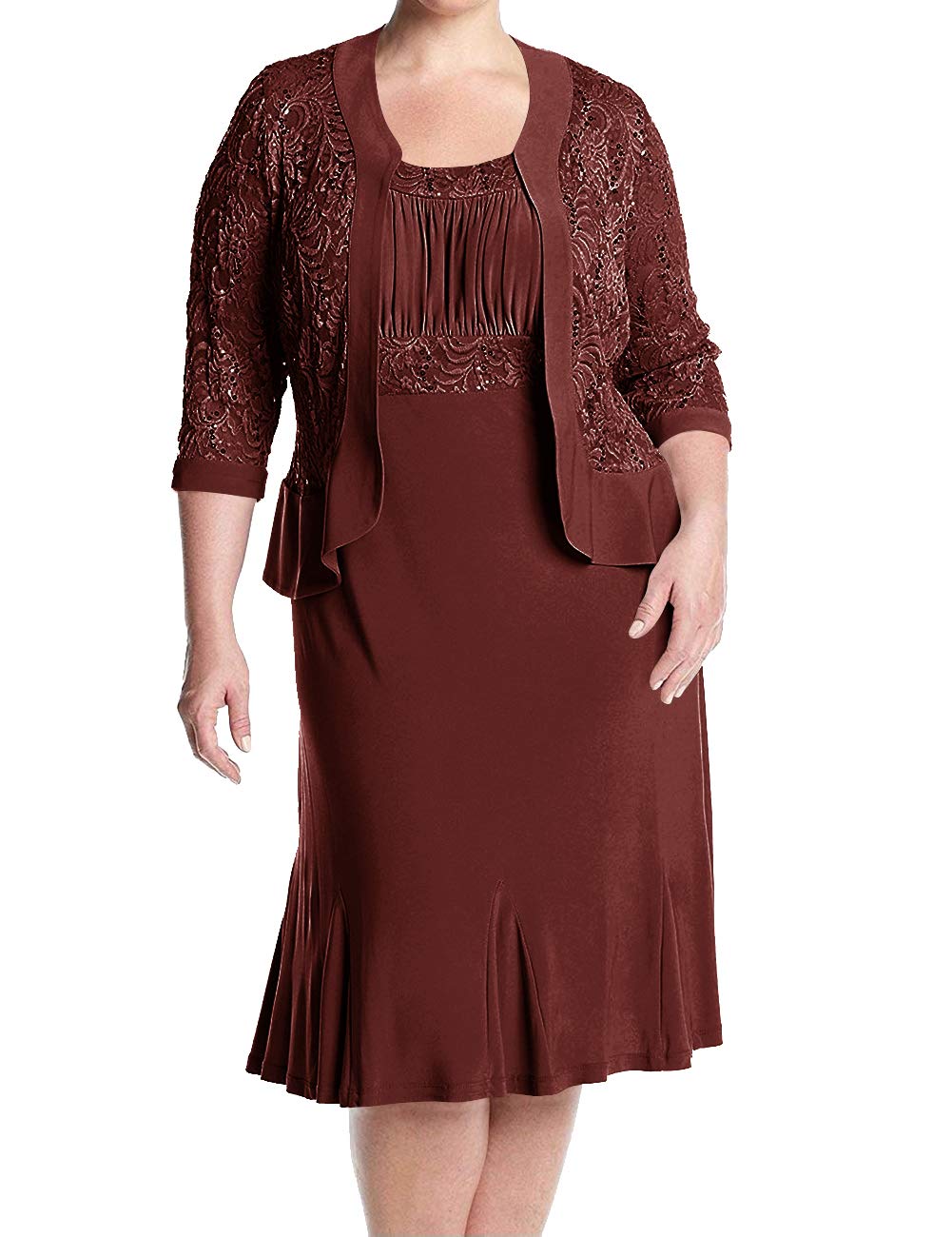 Elegant Mother of The Bride Dresses - Lace Formal Gowns with Jacket for Women | Perfect for Weddings, Evening Parties & Special Occasions