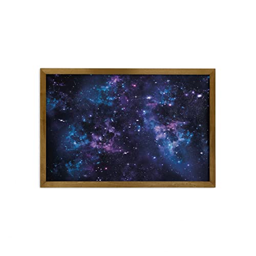 Dark Purple and Blue
