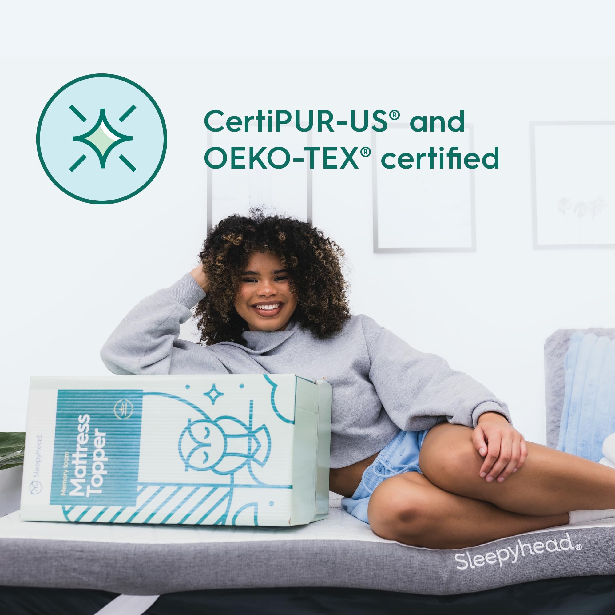 Premium Cooling Gel Memory Foam Mattress Topper Twin XL (38x80 inches) - 2'' Thick for Back Pain Relief, Washable Cover | Ideal for College Dorm Rooms, Hot Sleepers & Pressure Point Relief