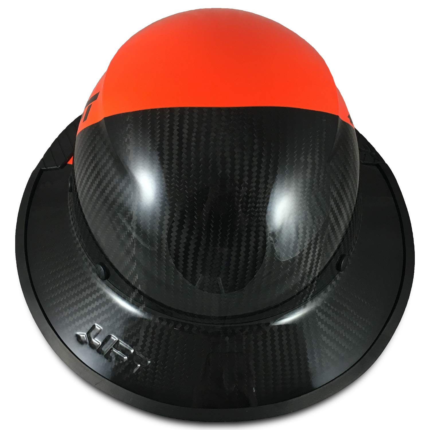 Texas America Safety Company Carbon Fiber Hard Hat with Full Brim - Lightweight & Durable Safety Helmet for Construction, Mining & Industrial Work