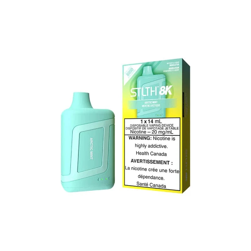 STLTH 8K Disposable Vape - 8000 Puffs, 5 Pack - Long-Lasting Flavors for Travel, Parties & Everyday Use
