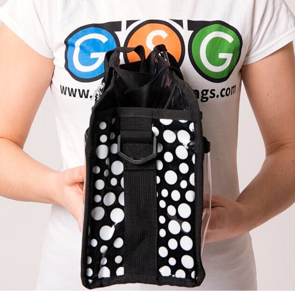Stylish Small Spotty Bag by Get Set Go Bags - Perfect for Everyday Use, Travel & Casual Outings