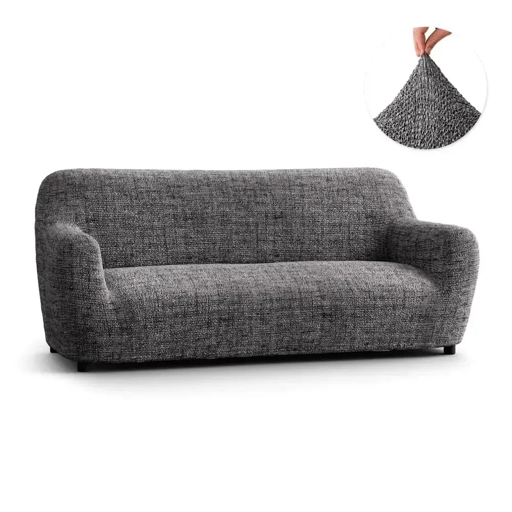 3 Seater Sofa Slipcover - Soft Microfiber Printed Fabric - Perfect for Living Room, Family Room & Home Decor