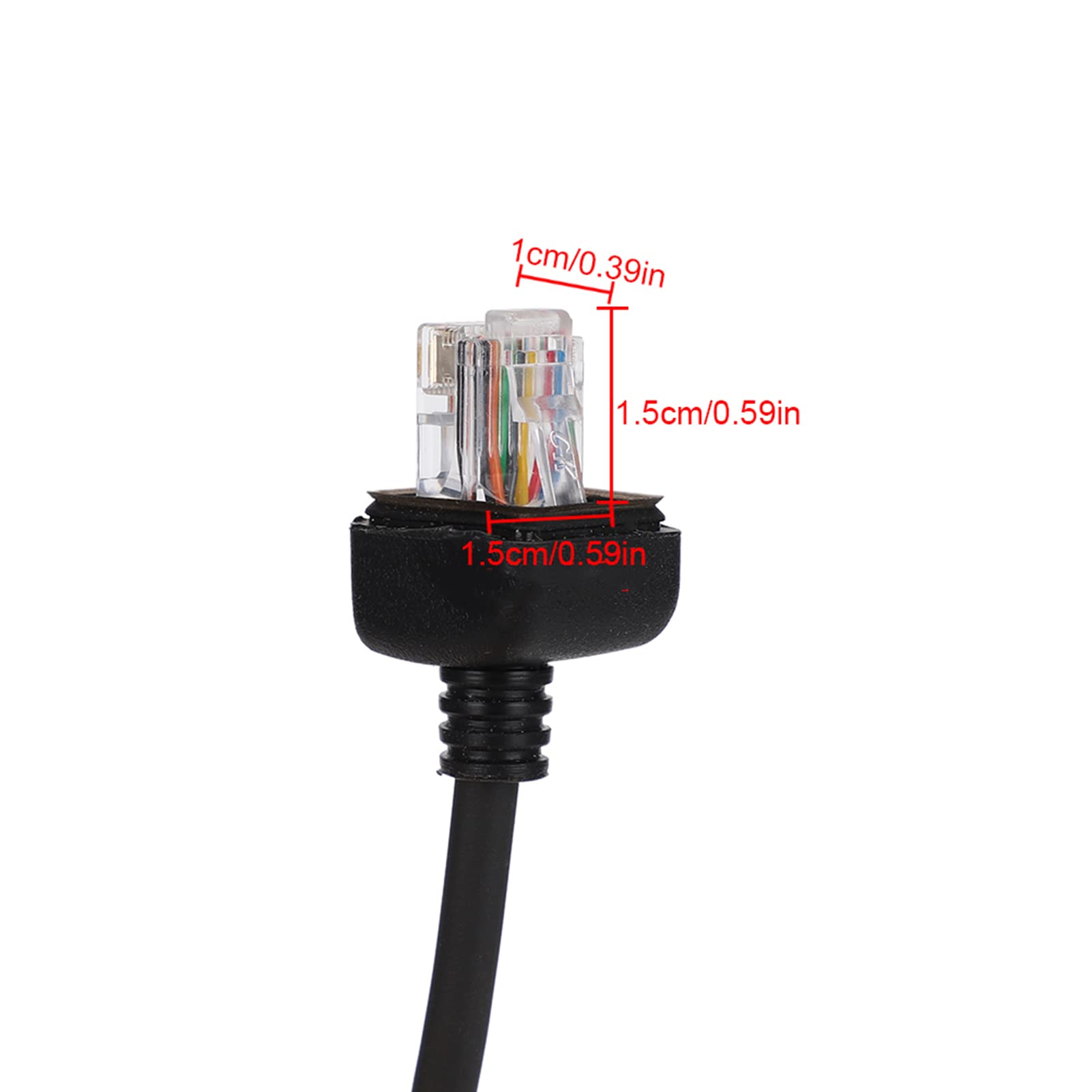 Durable ABS Hand Microphone Cable for ICOM Radio Microphone HM 152 | Lightweight & Portable | Ideal for Ham Radio, Emergency Communication & Field Operations
